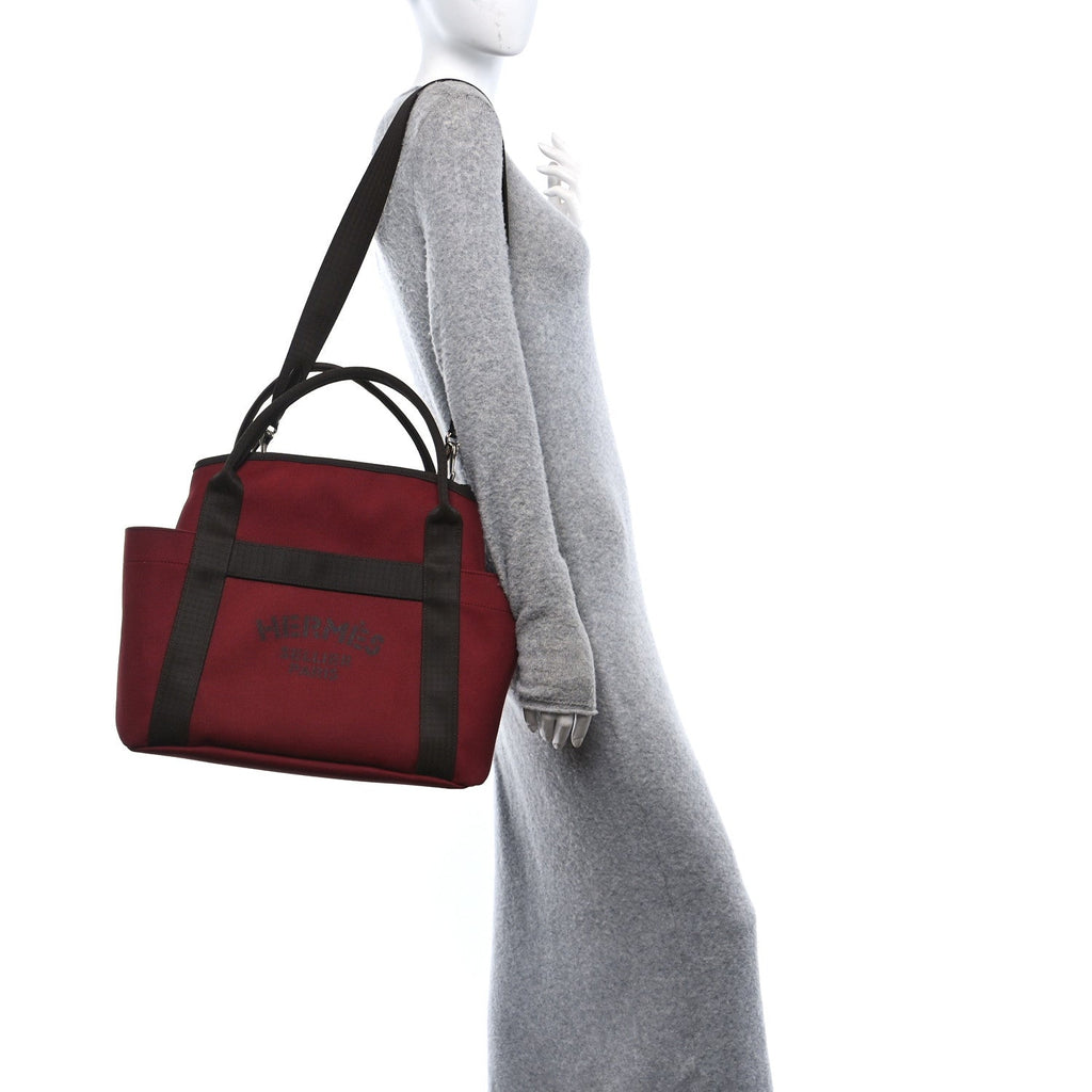 Canvas The Grooming Bag Rouge H Chocolat