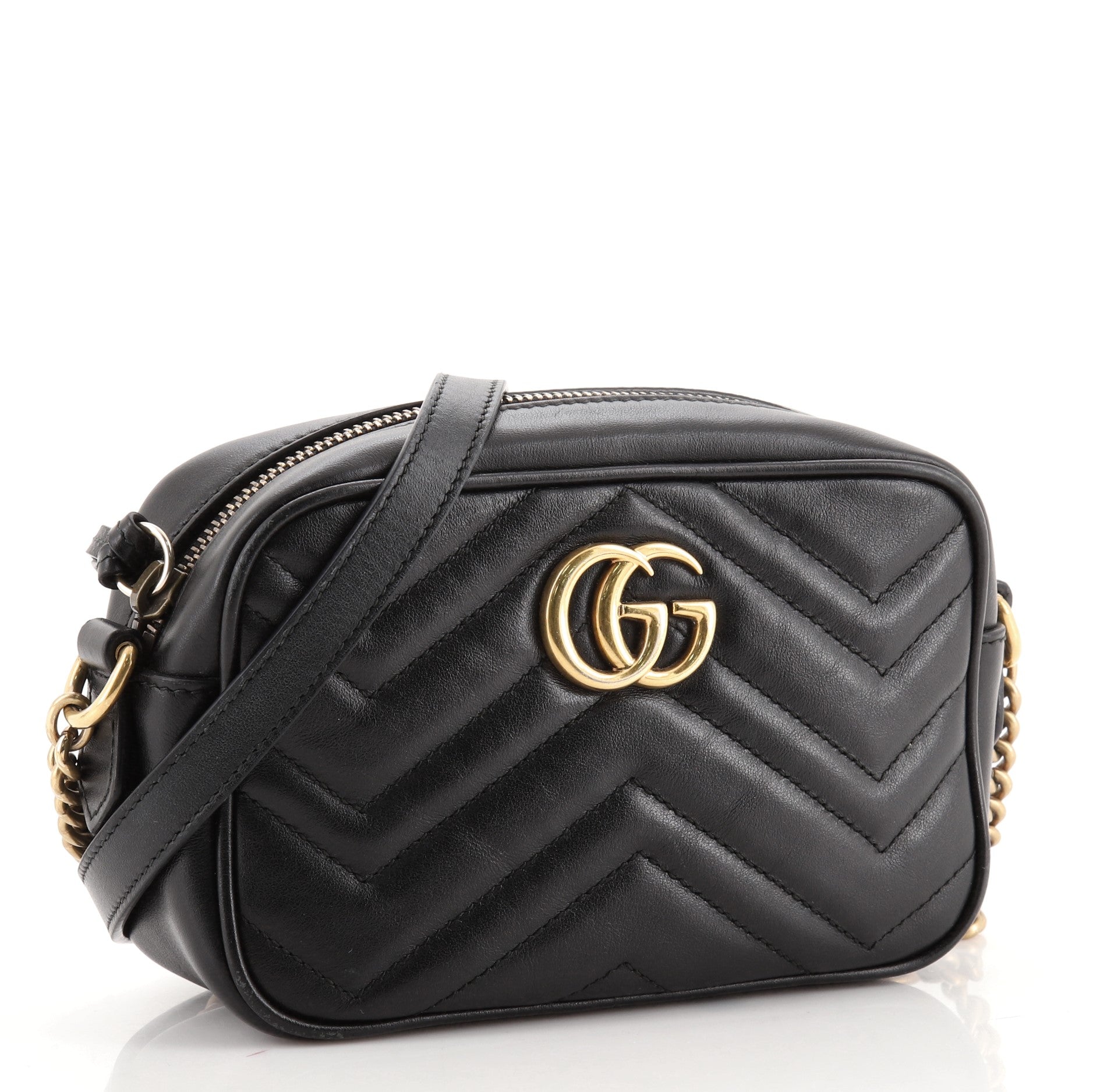 GG Marmont Shoulder Bag Matelasse Leather Mini
