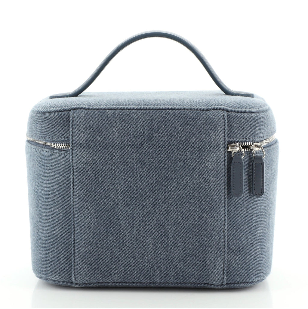 Deauville Vanity Case Canvas with Sequins