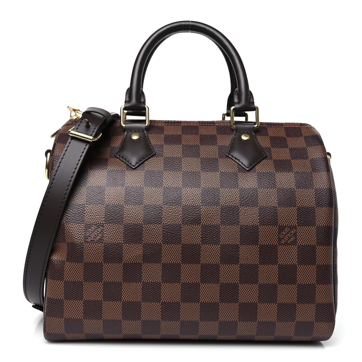 Damier Ebene Speedy Bandouliere 25