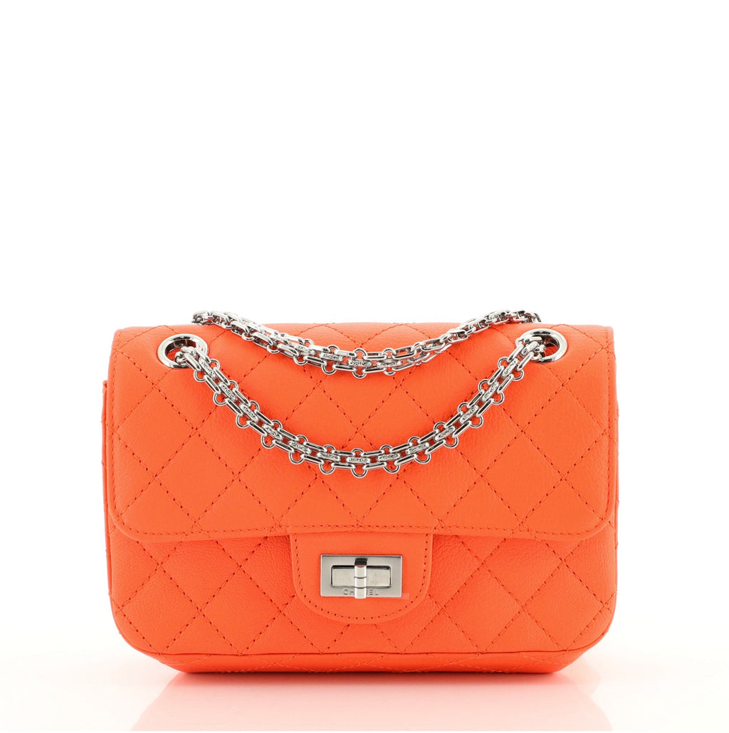 Chanel Reissue 2.55 Flap Bag Quilted Goatskin Mini