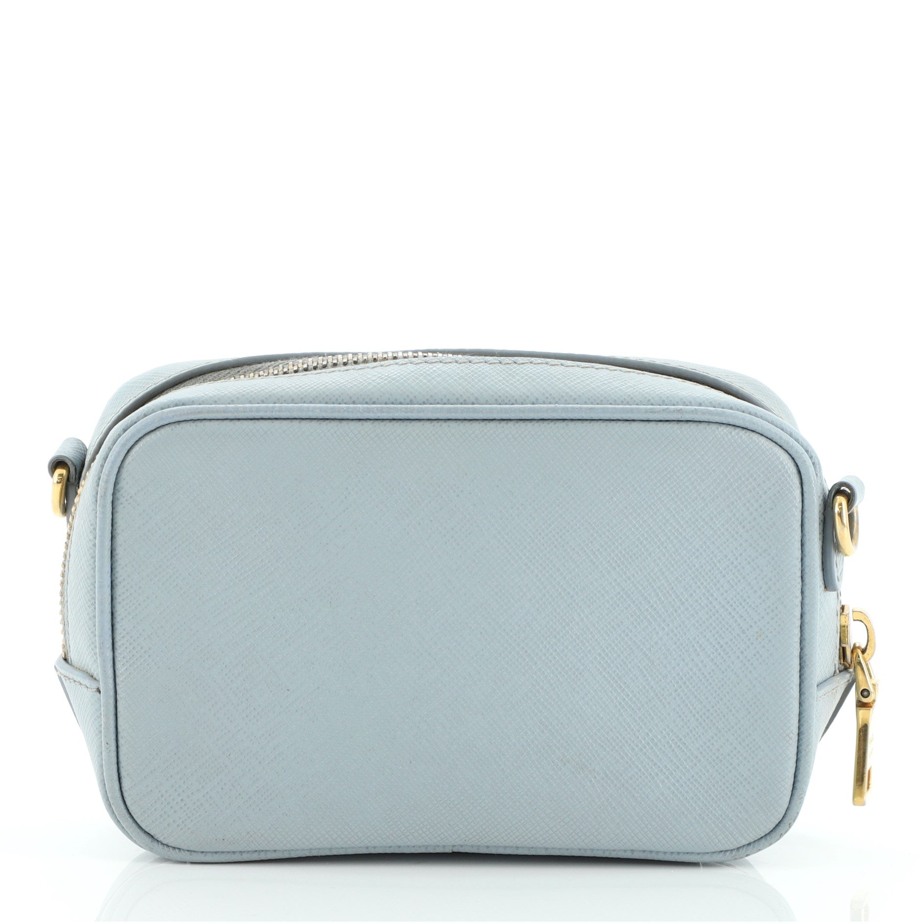 Zip Crossbody Bag Saffiano Leather Mini