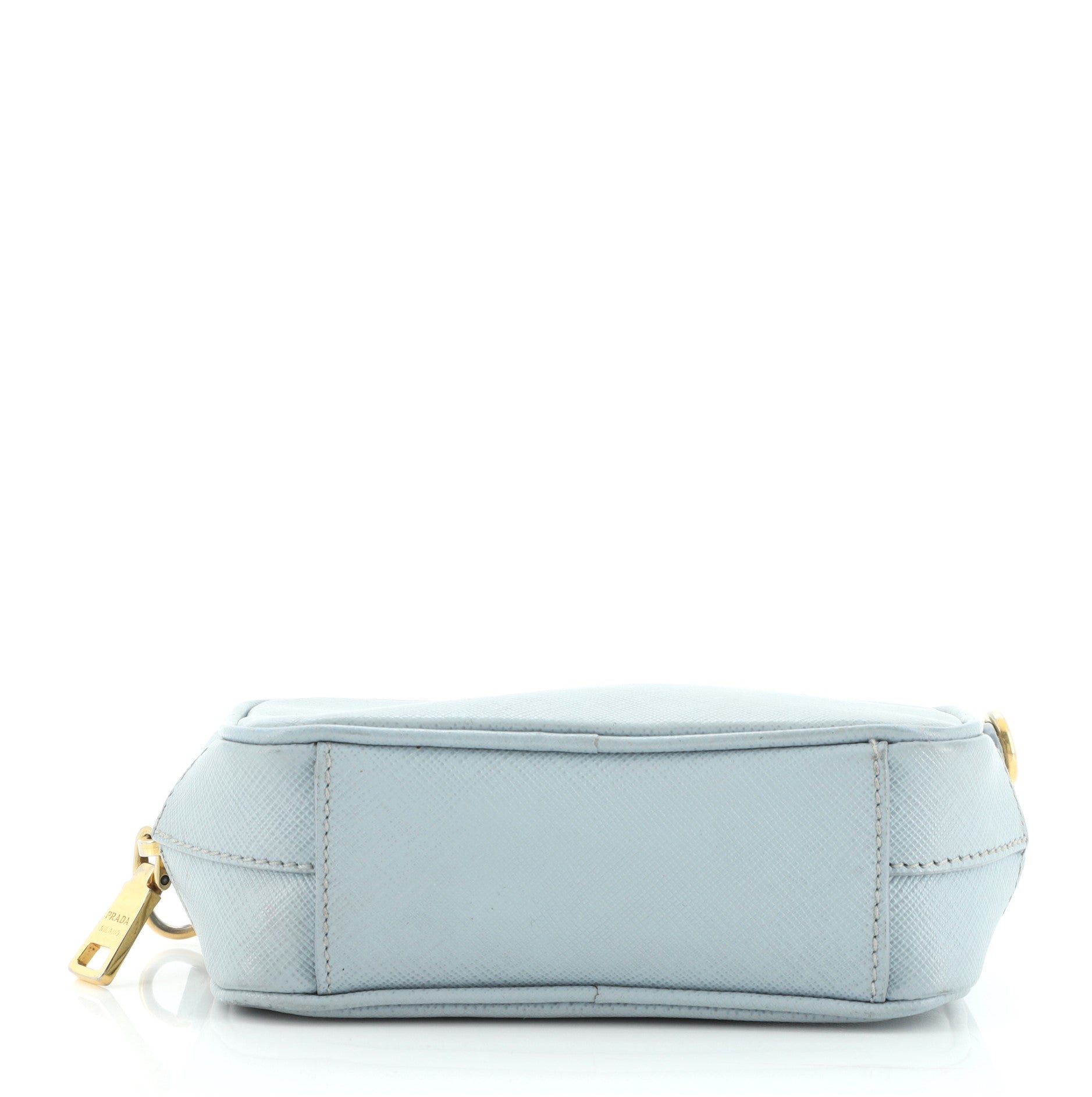 Zip Crossbody Bag Saffiano Leather Mini