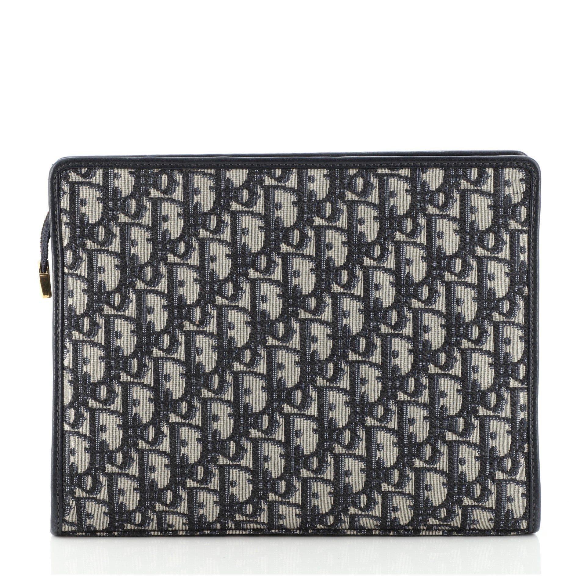 Montaigne Clutch Oblique Canvas 30