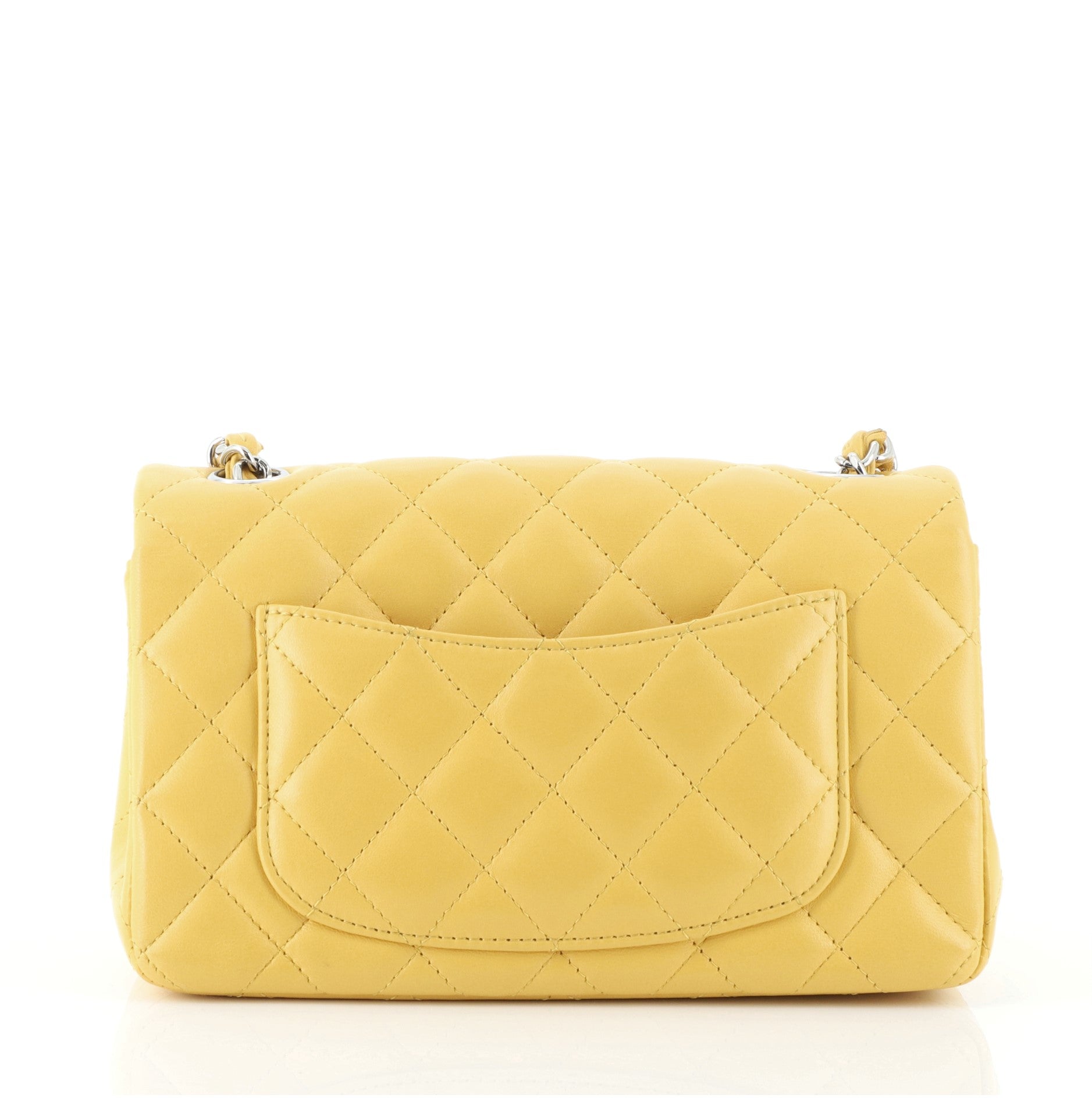 Classic Single Flap Bag Quilted Lambskin Mini