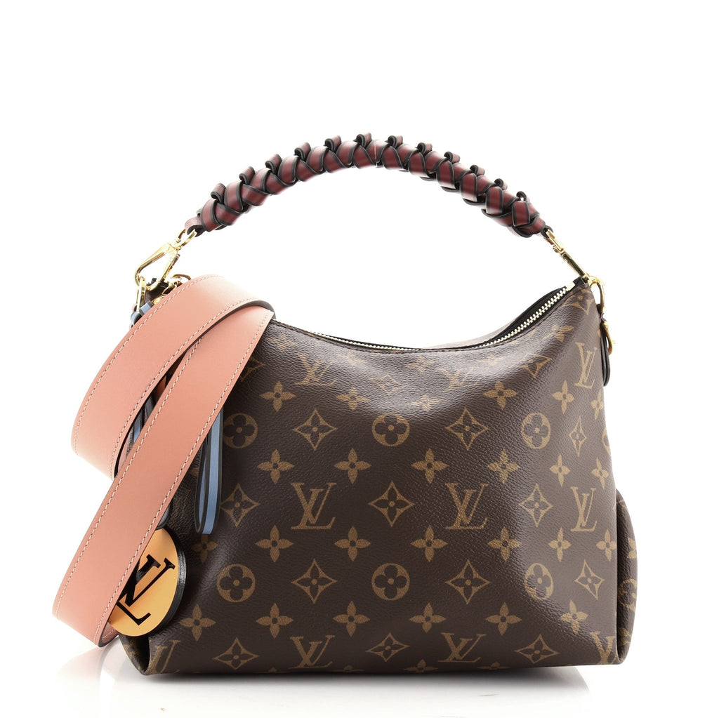 Braided Handle Beaubourg Hobo Monogram Canvas Mini