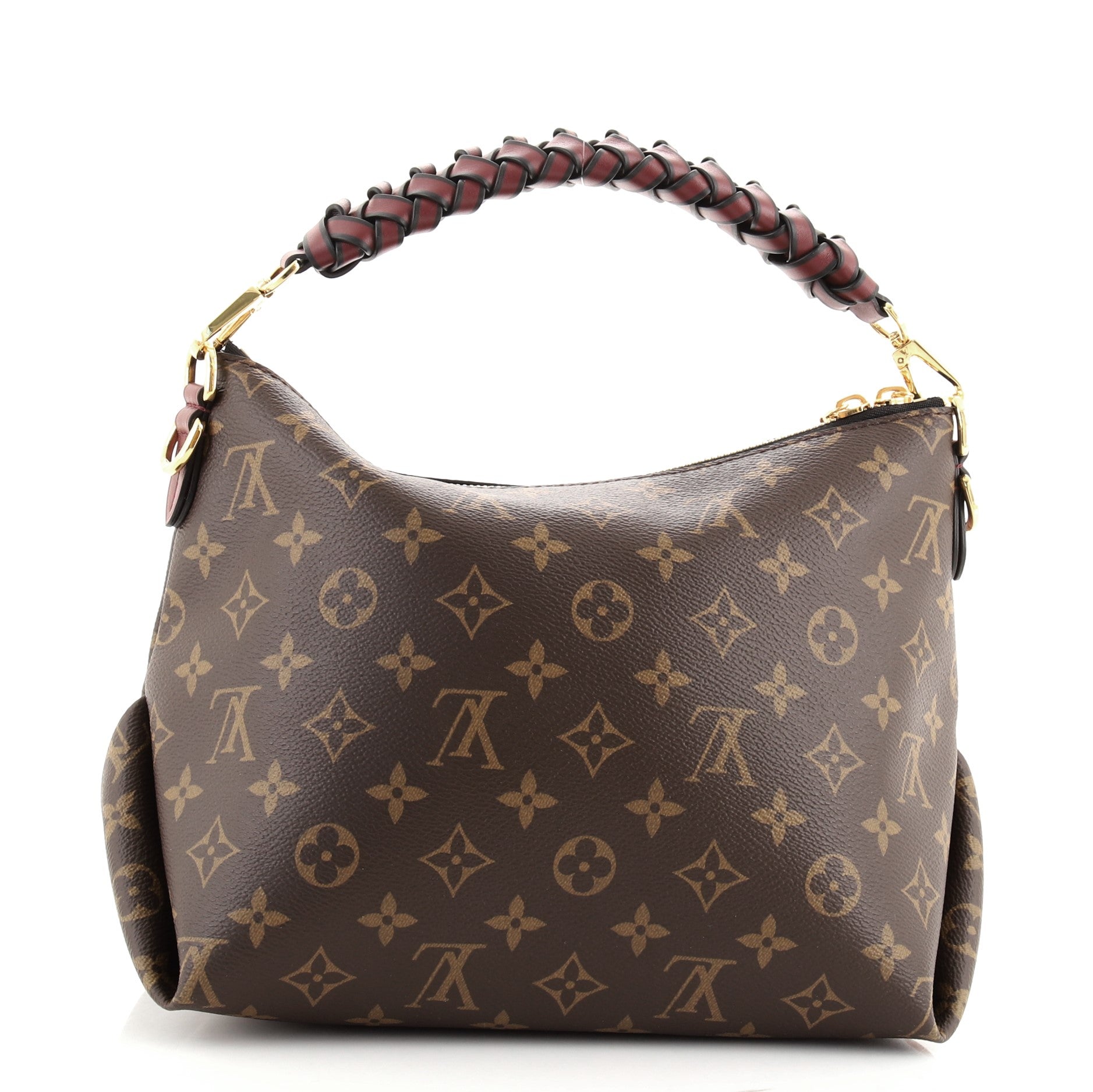 Braided Handle Beaubourg Hobo Monogram Canvas Mini