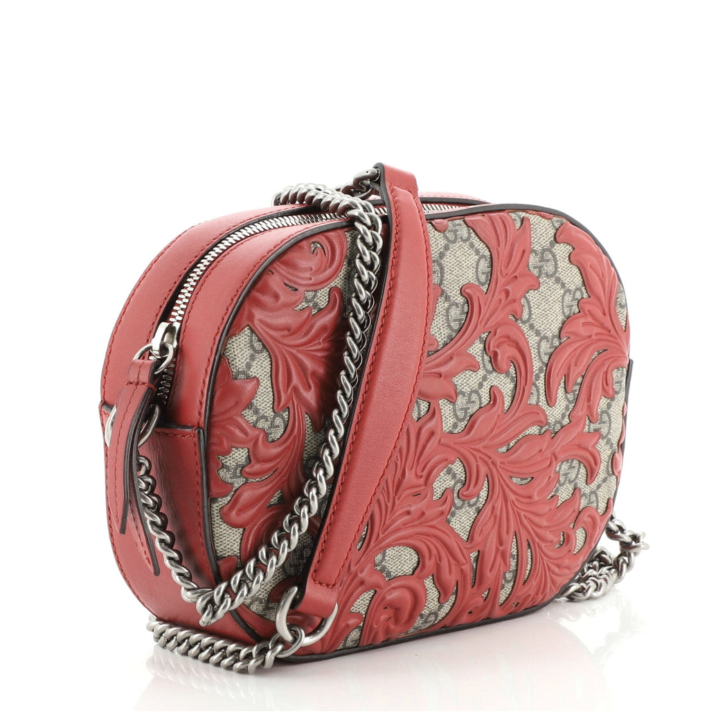 Chain Crossbody Bag Arabesque GG Coated Canvas Mini