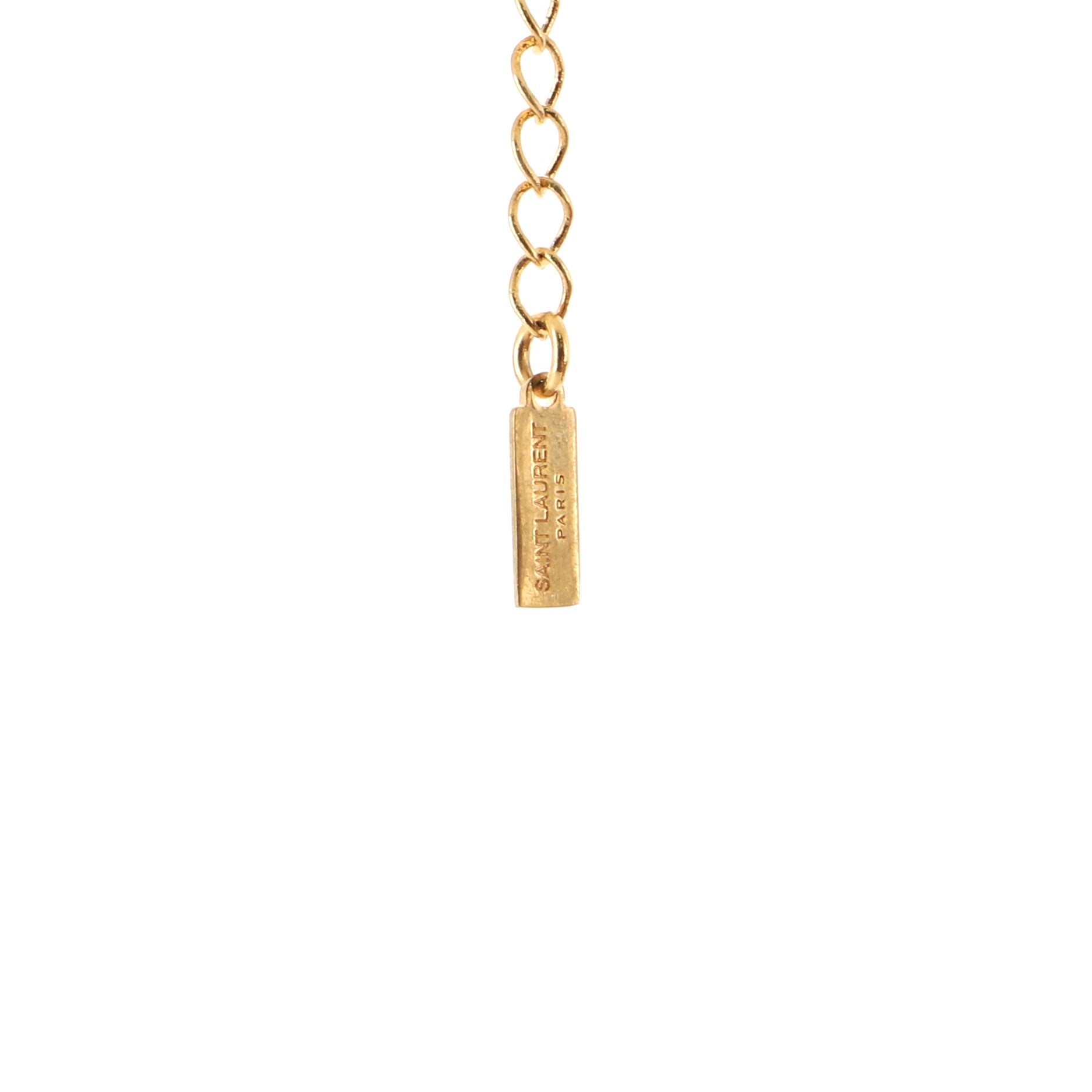 Monogram Deconstructed Pendant Necklace Metal