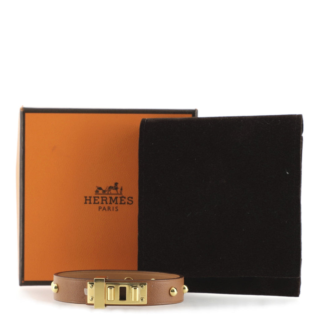 Mini Dog Clous Ronds Bracelet Leather