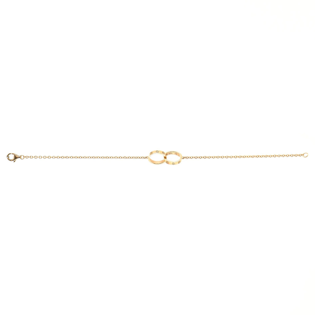 Love Interlocking Bracelet 18K Rose Gold