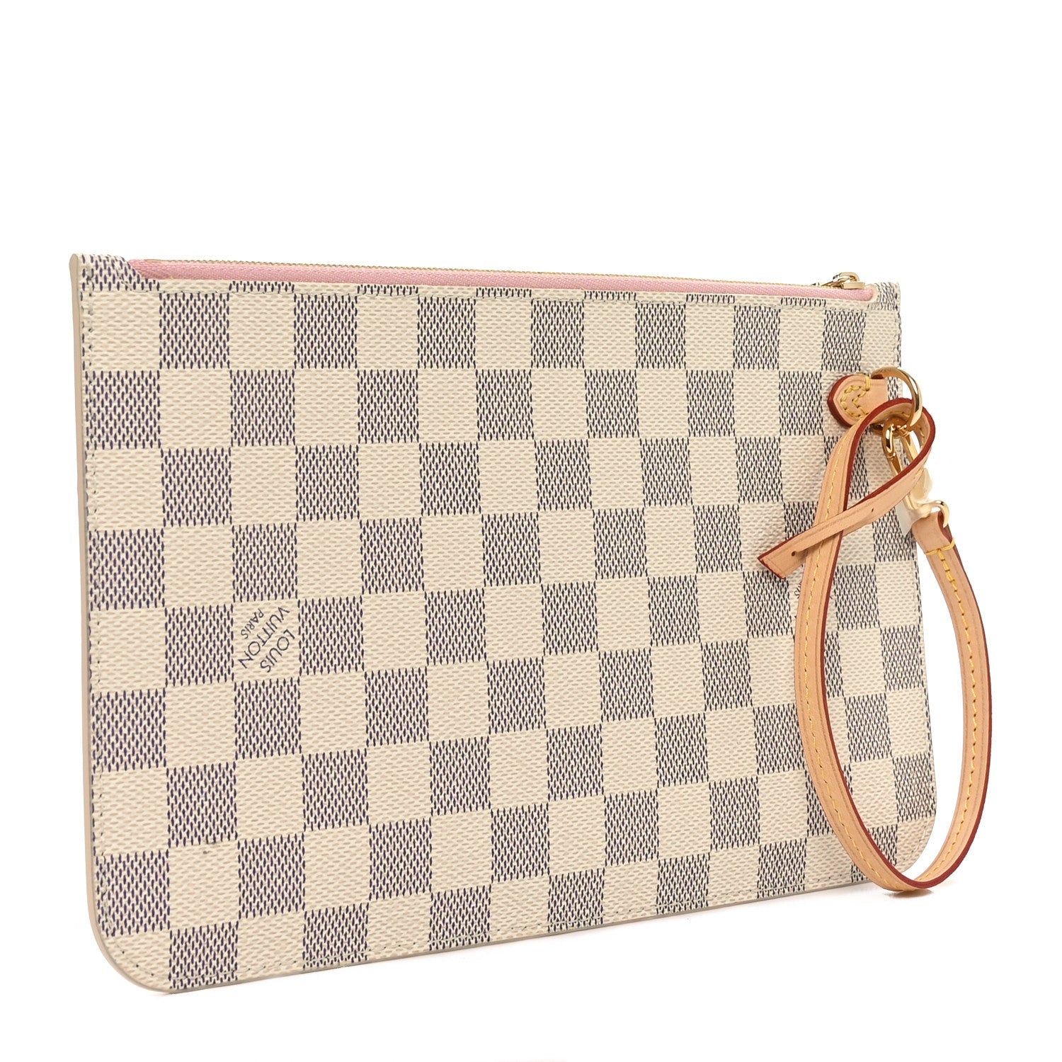 Damier Azur Neverfull MM GM Pochette Rose Ballerine