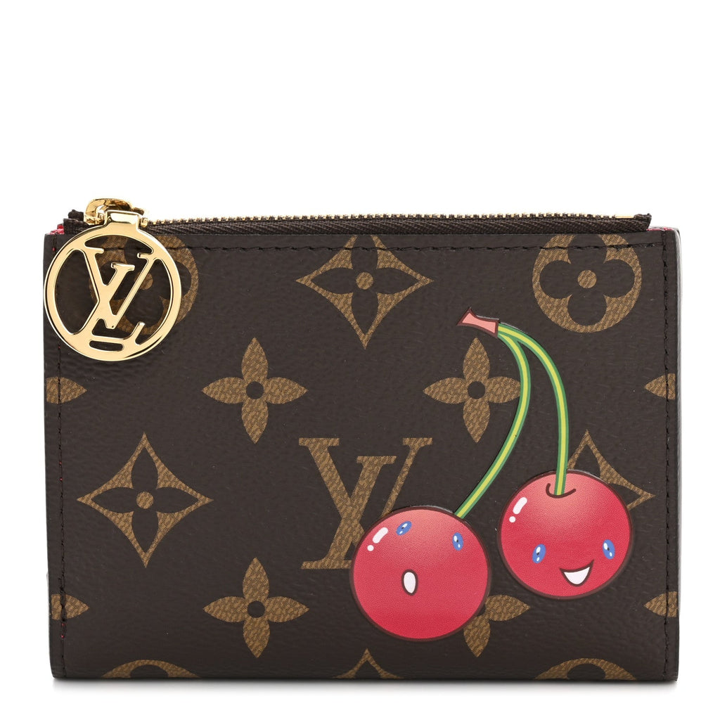 LV X TM Monogram Cerises Lisa Wallet