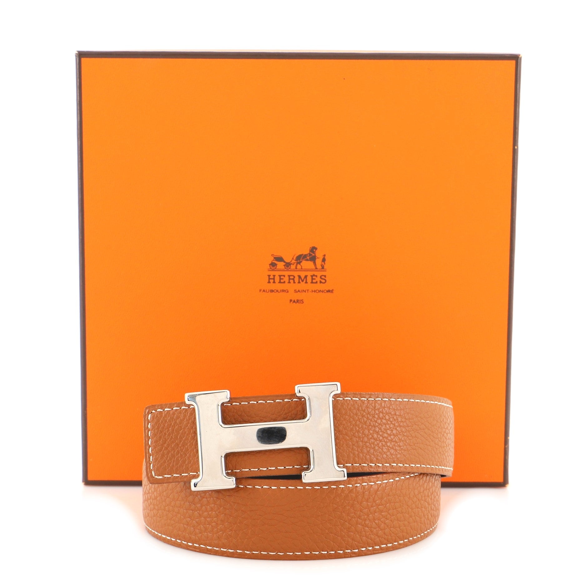 Constance Reversible Belt Leather Medium 65
