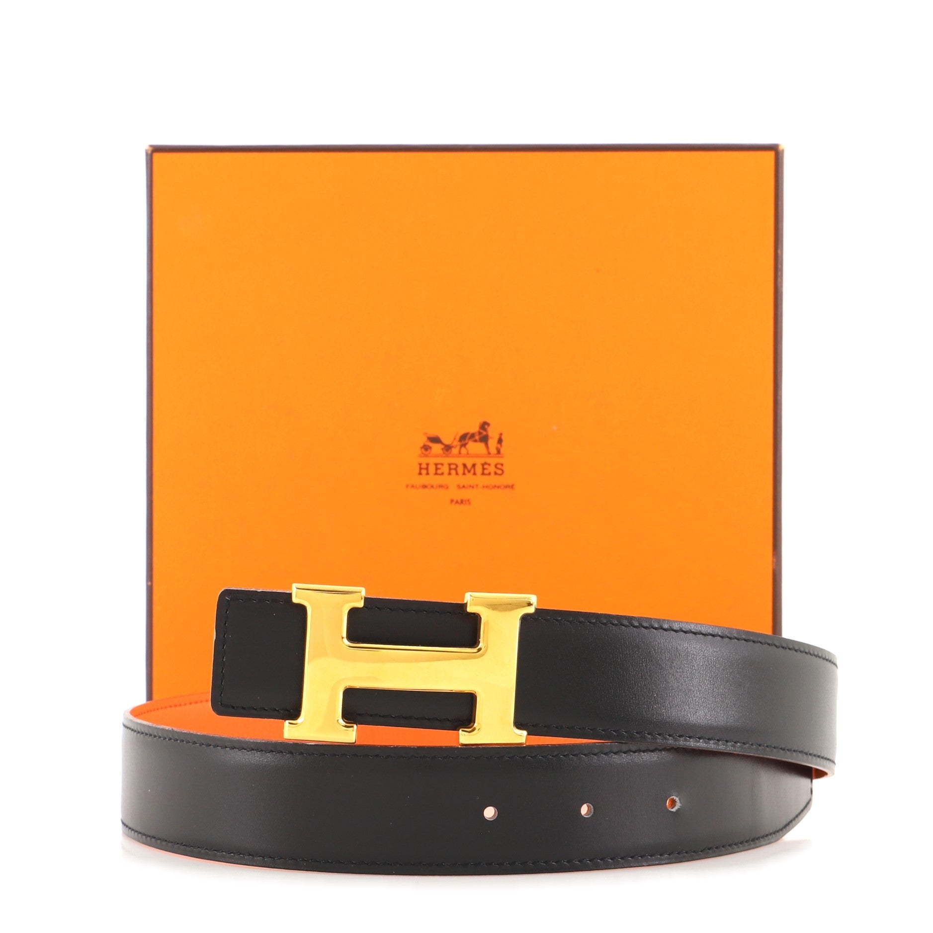 Constance Reversible Belt Leather Medium 65