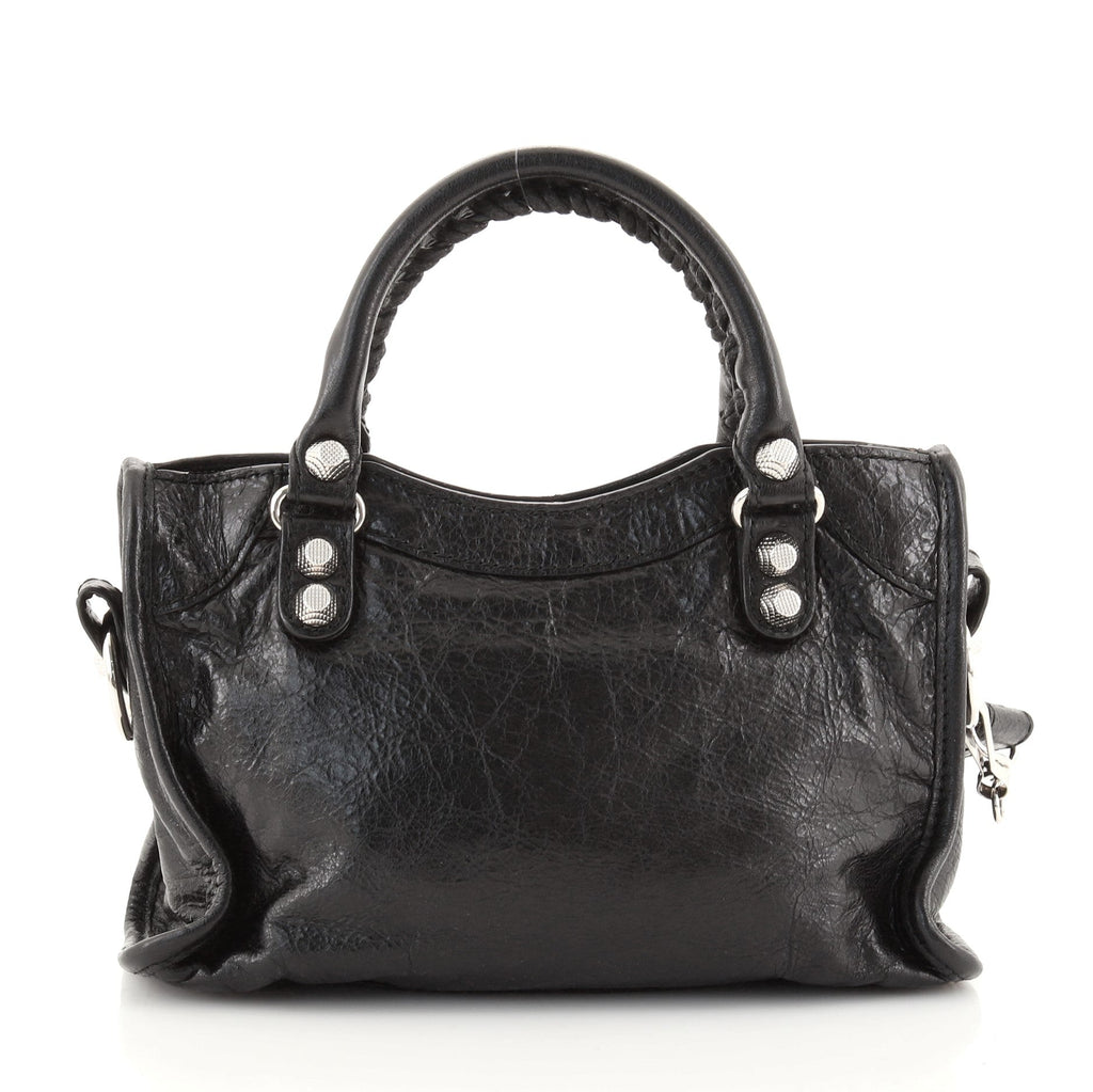 City Giant Studs Bag Leather Mini