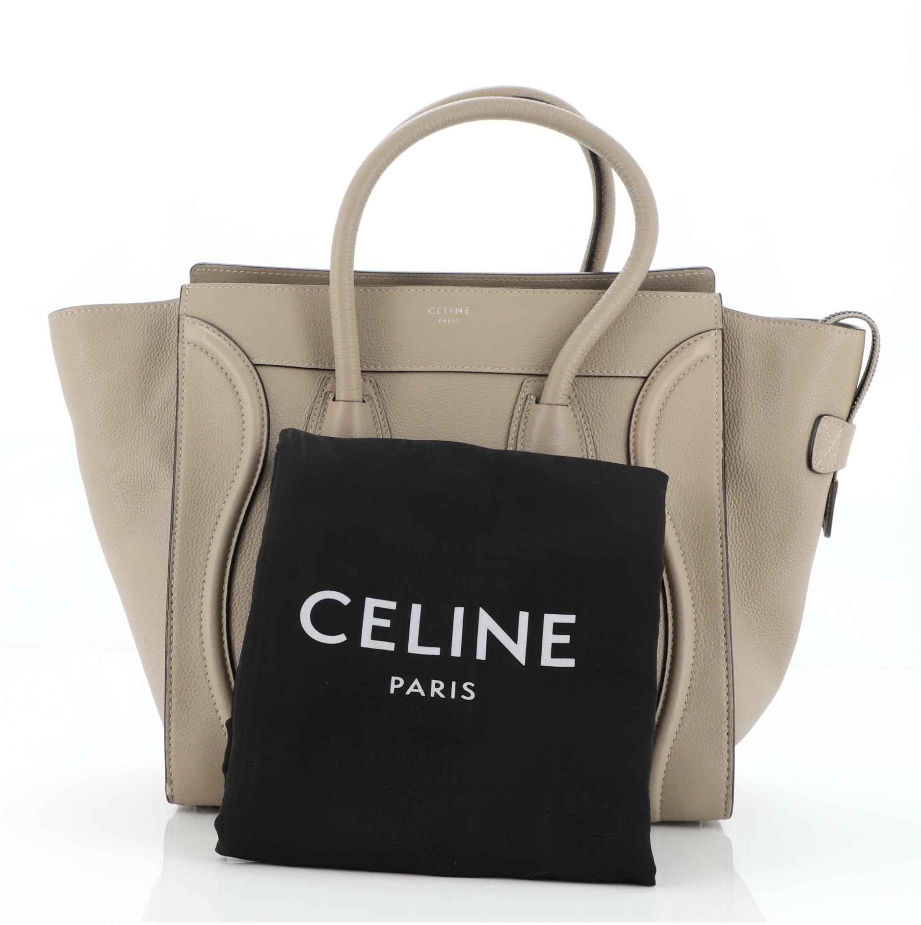 Luggage Bag Grainy Leather Mini
