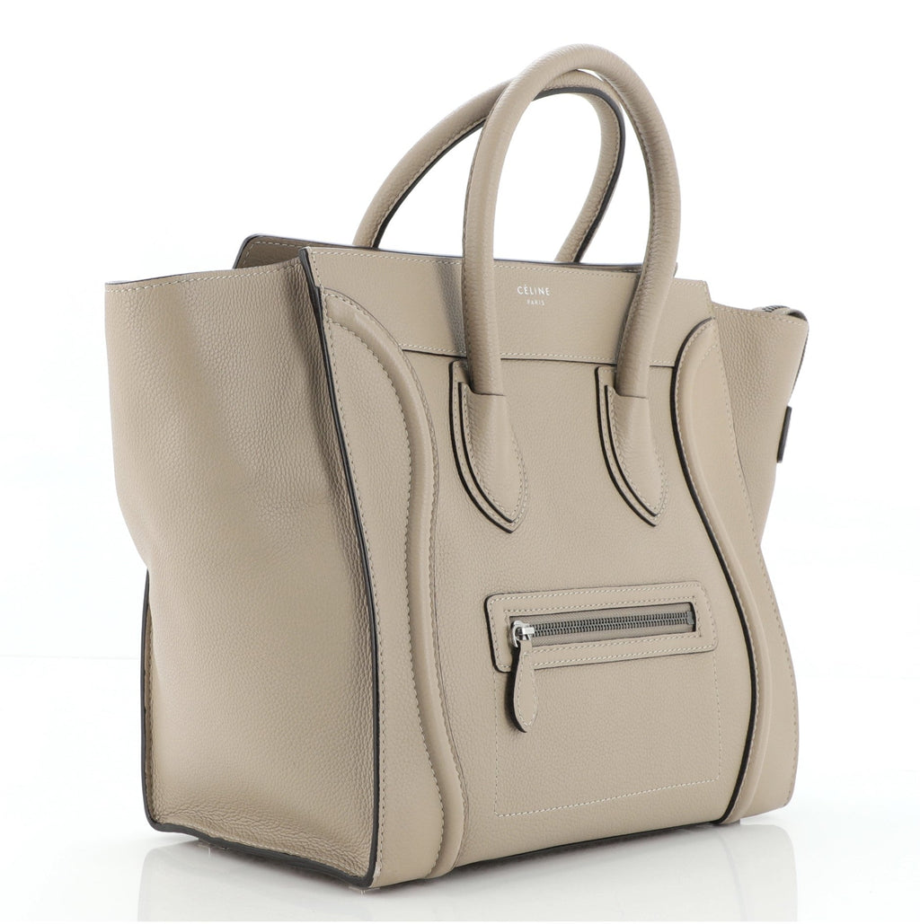 Luggage Bag Grainy Leather Mini