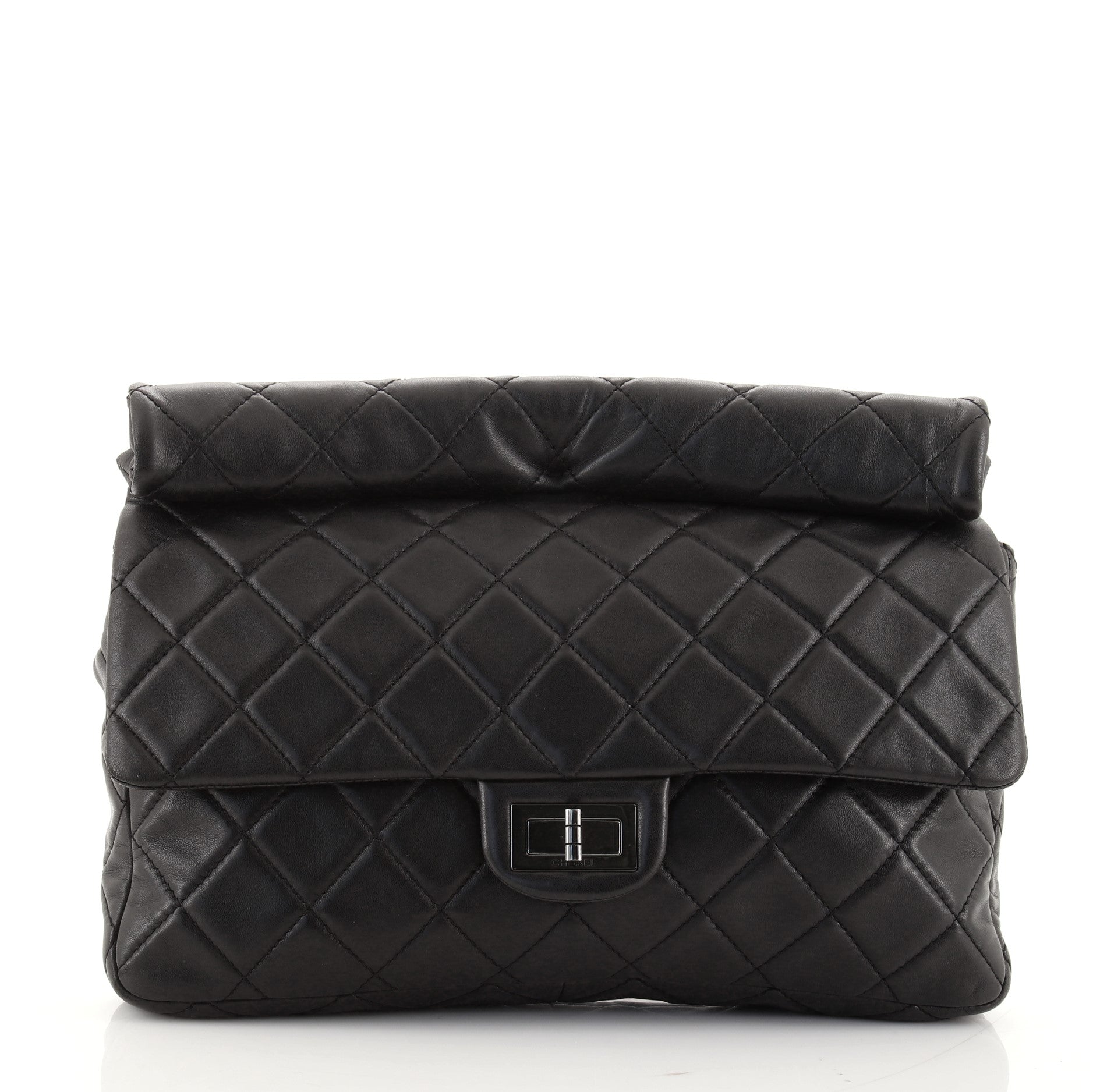 Reissue Roll Clutch Quilted Lambskin Jumbo