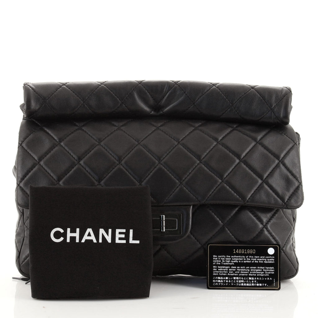 Reissue Roll Clutch Quilted Lambskin Jumbo