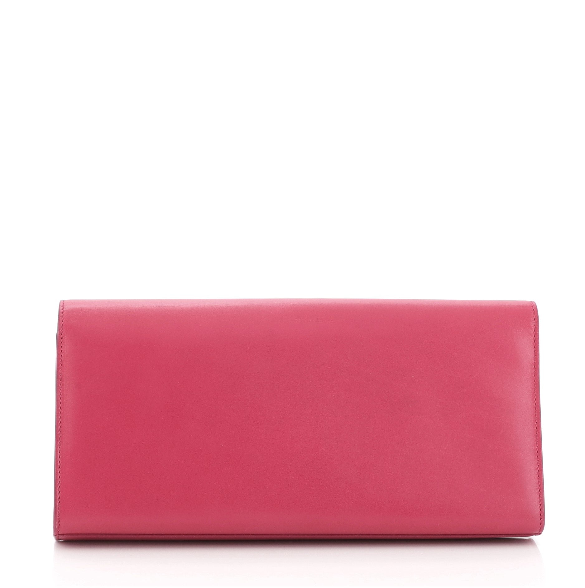 Classic Monogram Clutch Leather Long
