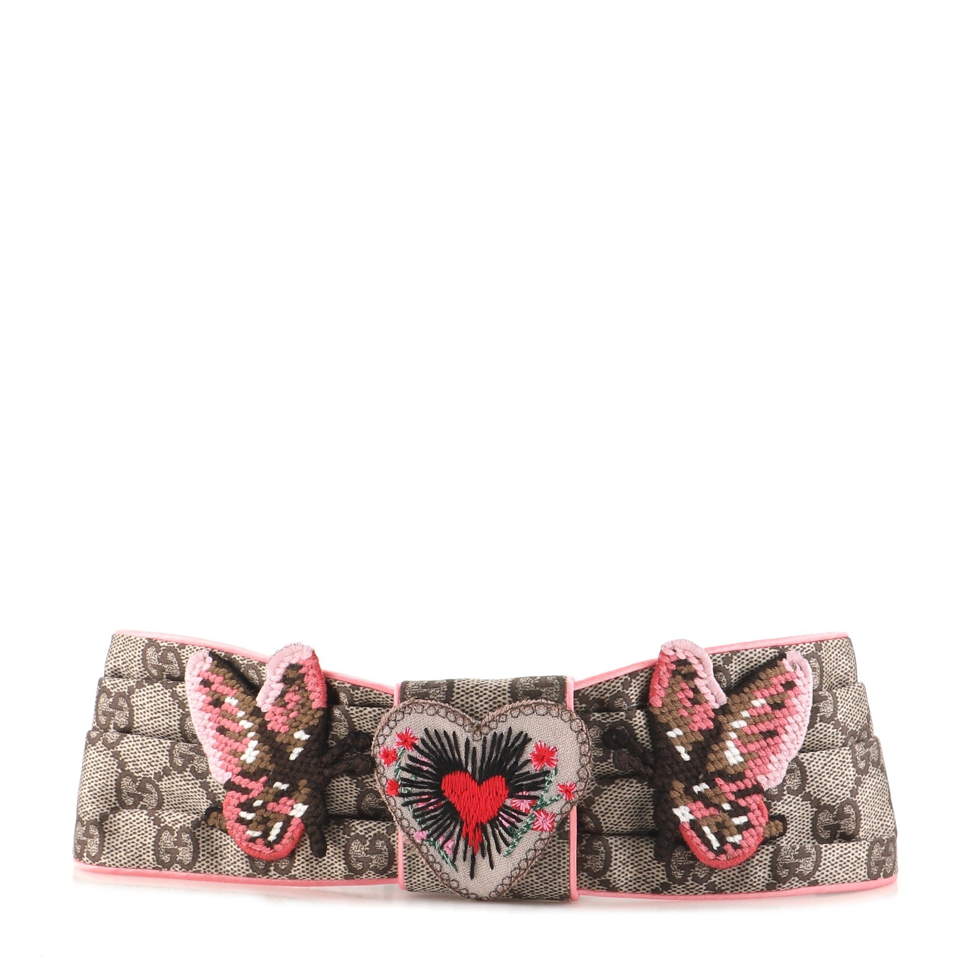 Headband Embroidered GG Silk XXL