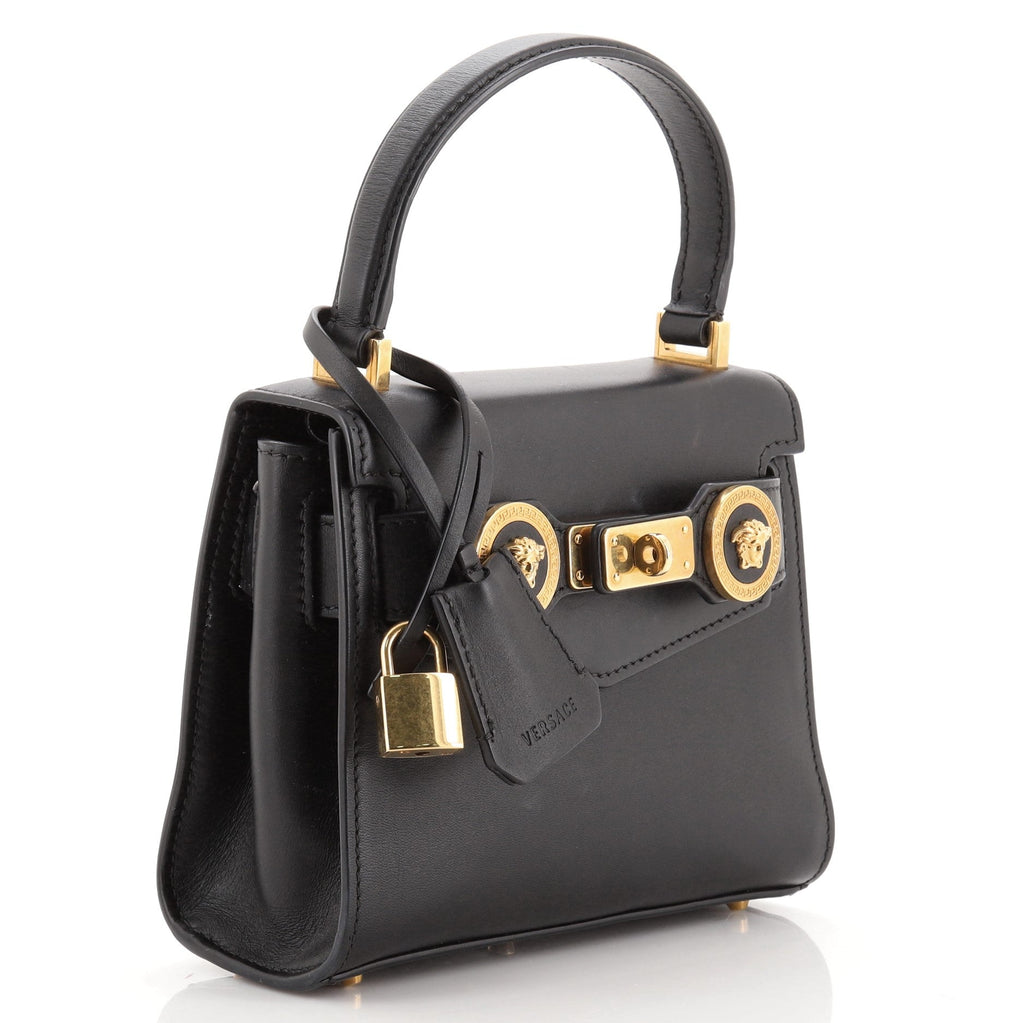 Icon Convertible Top Handle Bag Leather Mini