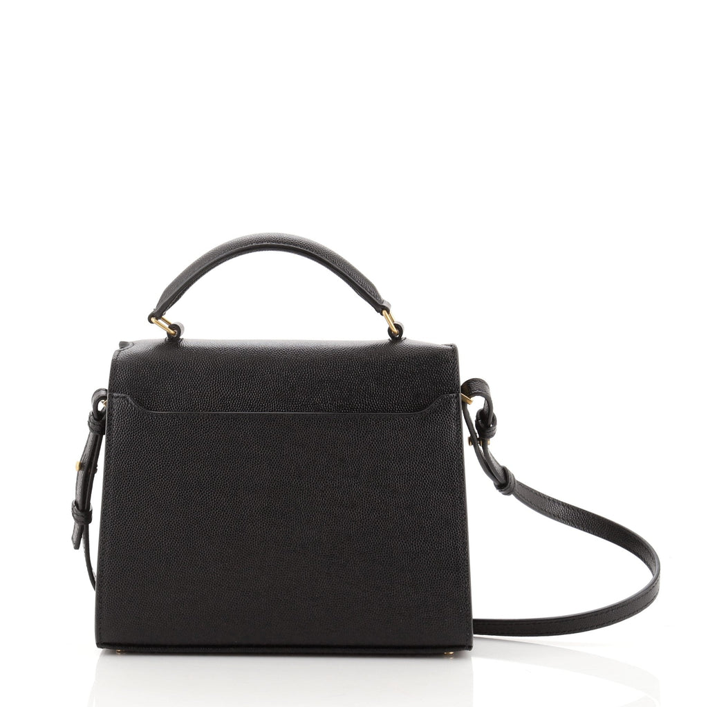 Cassandra Top Handle Bag Leather Mini