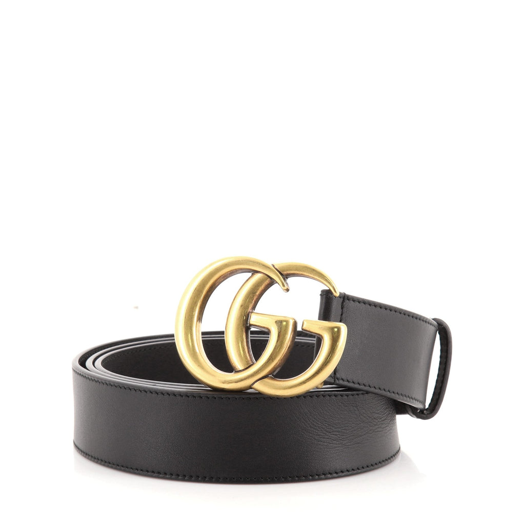 GG Marmont Belt Leather Wide 115