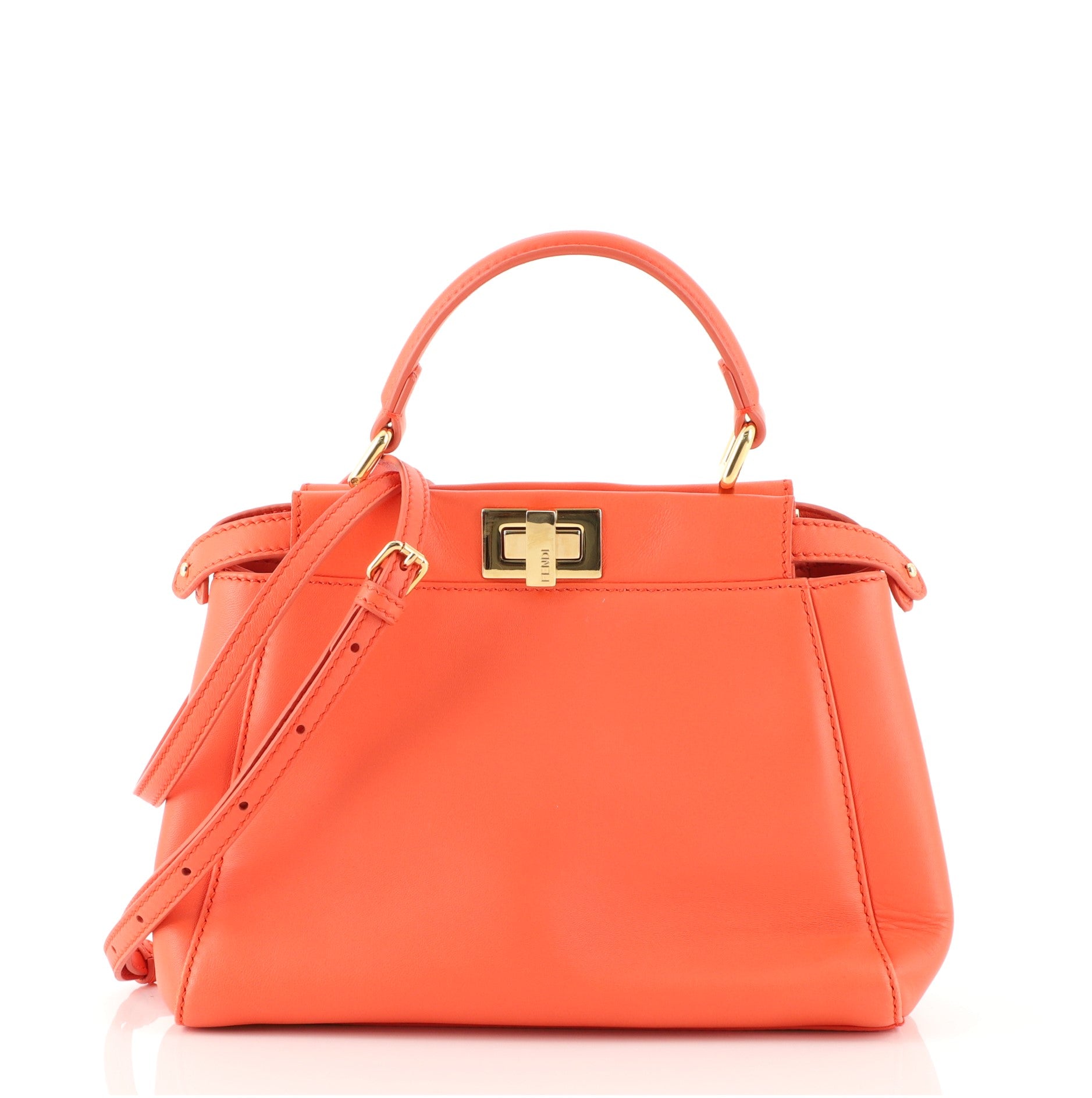 Peekaboo Bag Leather Mini