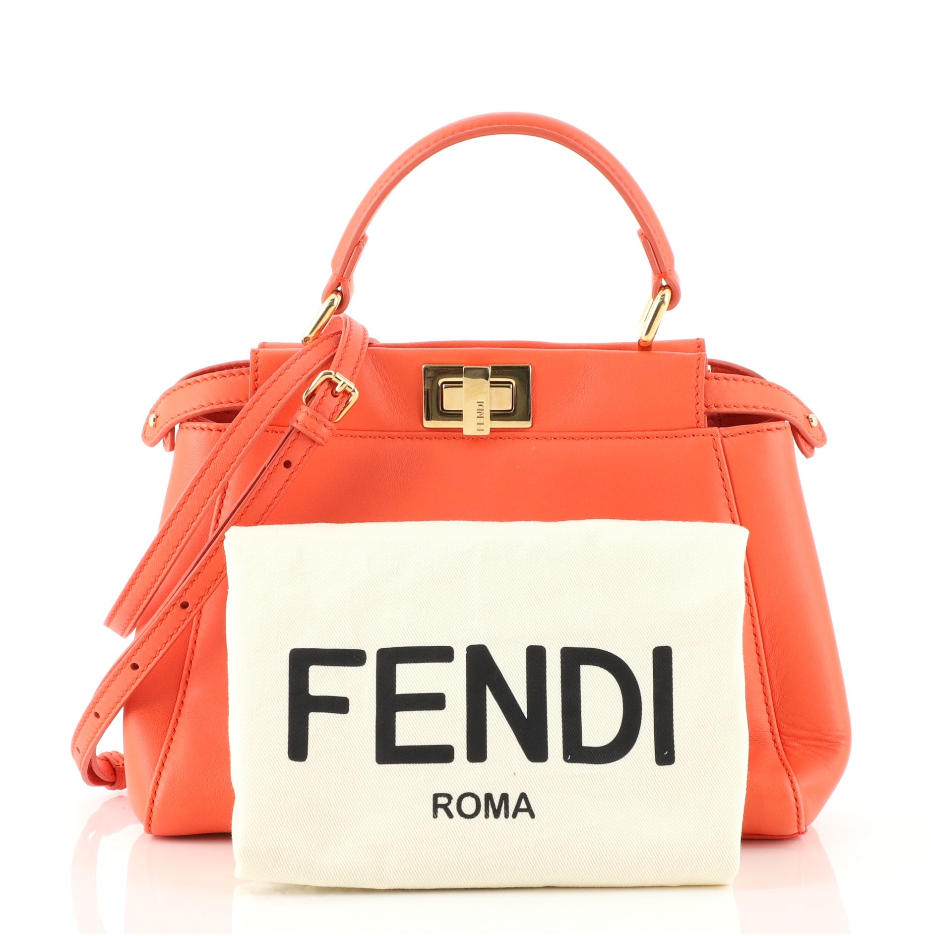 Peekaboo Bag Leather Mini