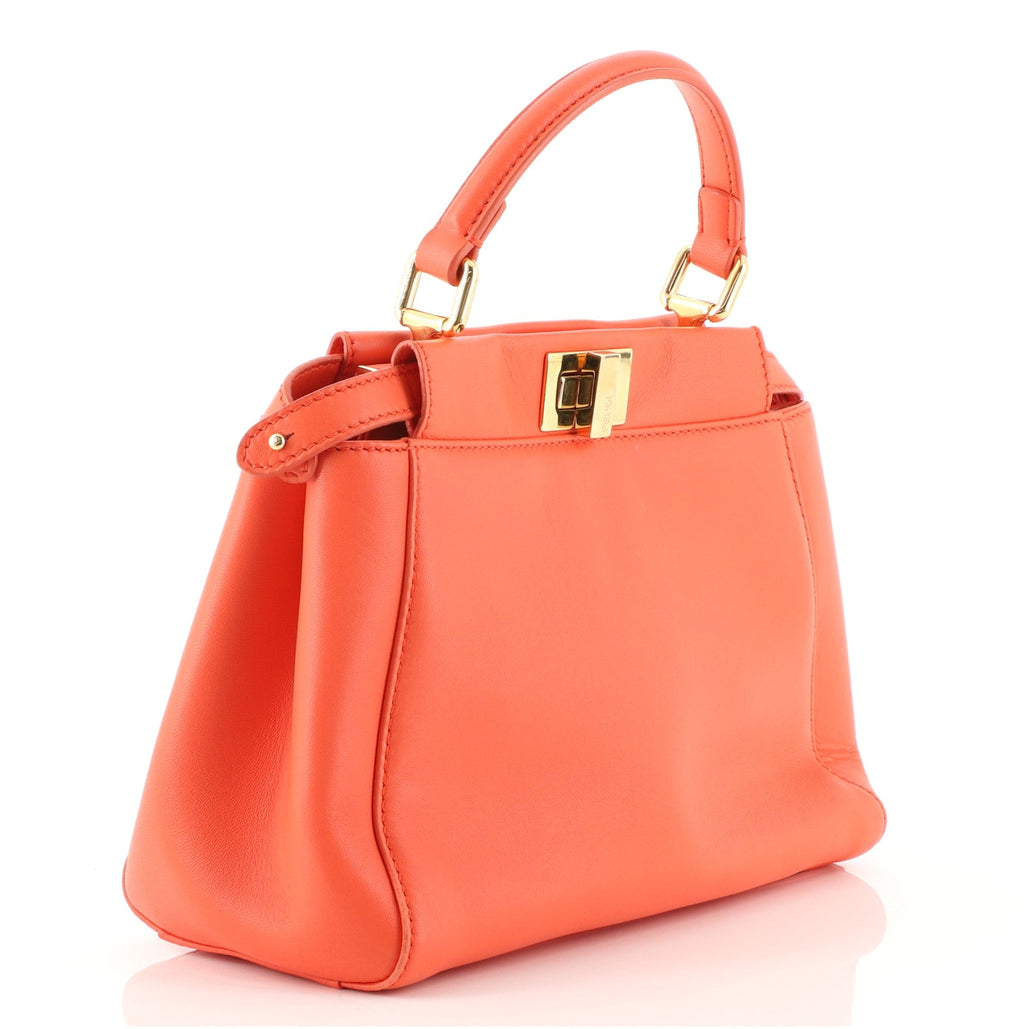 Peekaboo Bag Leather Mini
