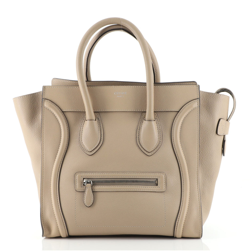 Luggage Bag Grainy Leather Mini