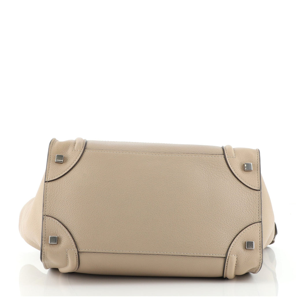 Luggage Bag Grainy Leather Mini