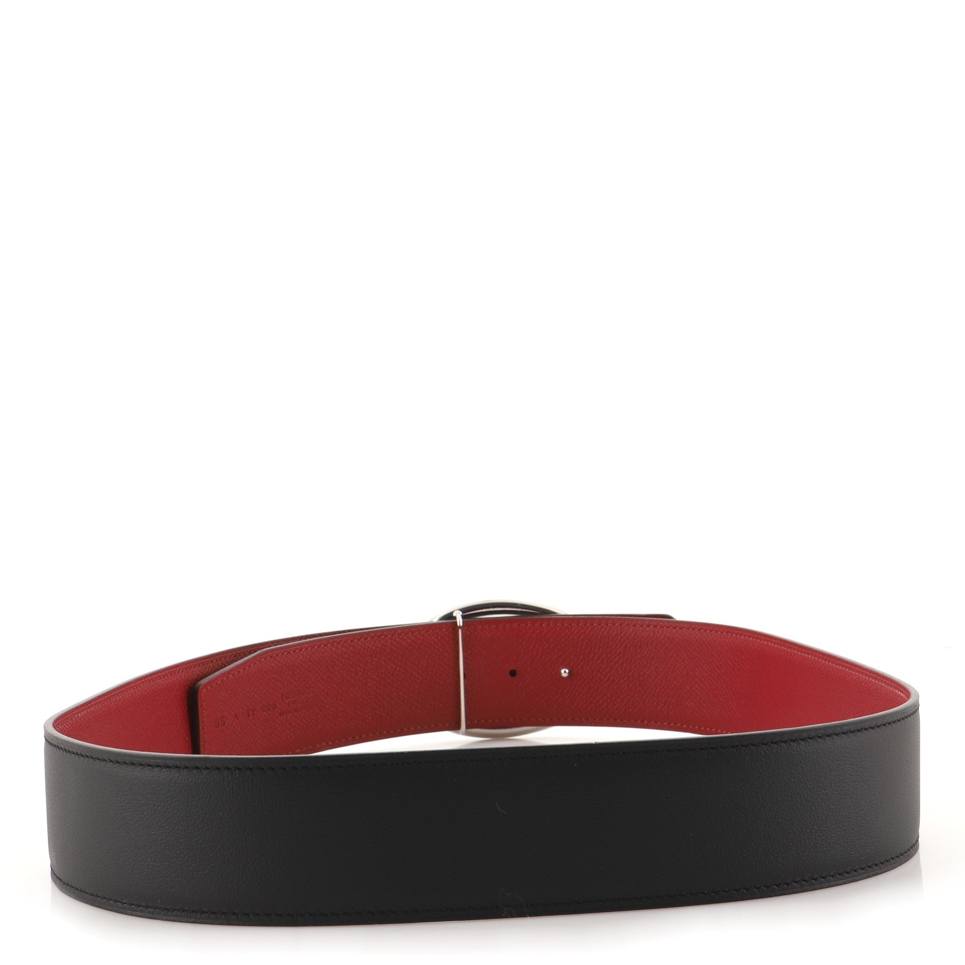 Mors Reversible Belt Leather Wide 85