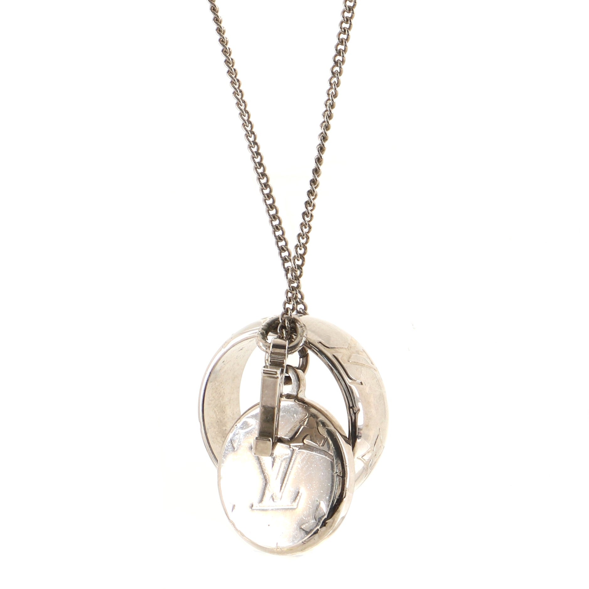 Monogram Charms Necklace Metal