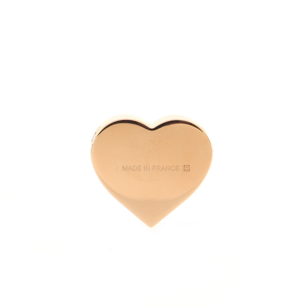 Coeur Scarf Ring Lacquered Metal Mini