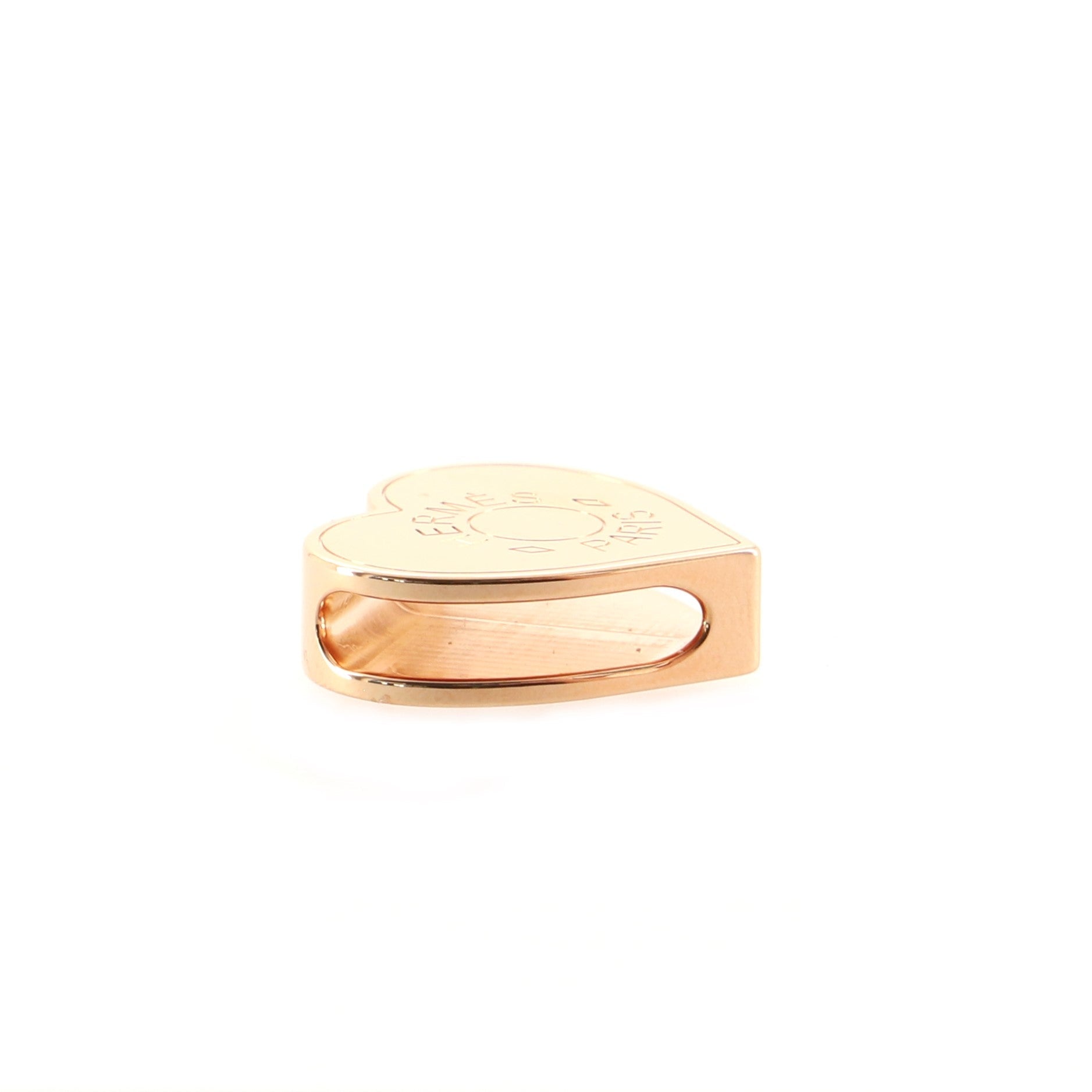 Coeur Scarf Ring Lacquered Metal Mini