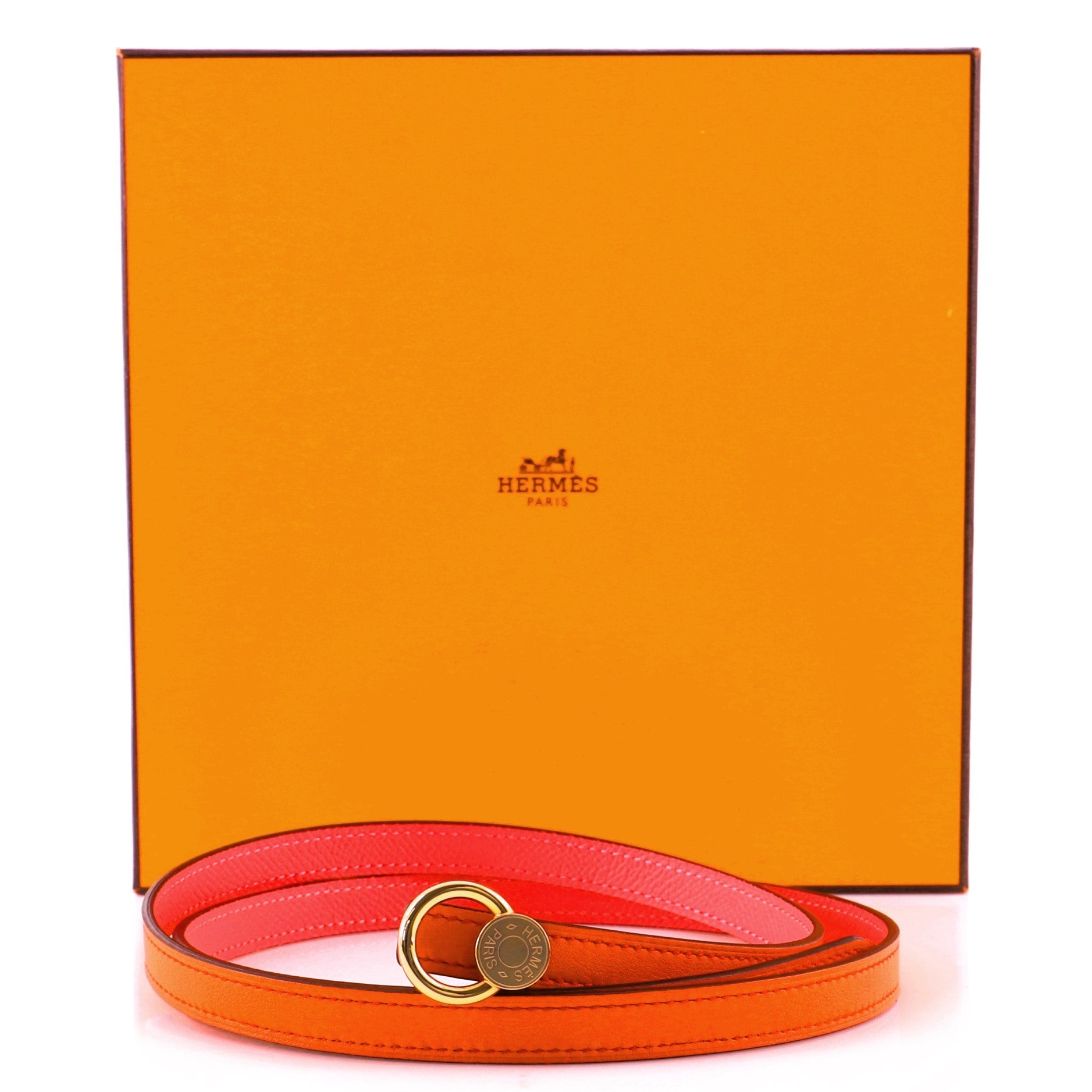 Mini Reversible Belt Leather Thin 90