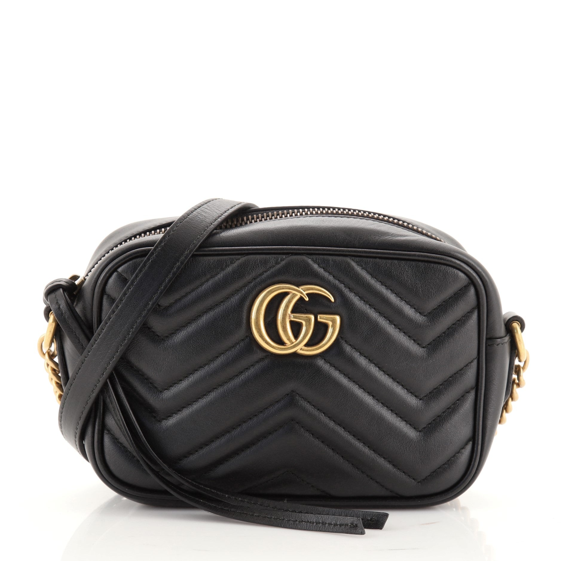 GG Marmont Shoulder Bag Matelasse Leather Mini