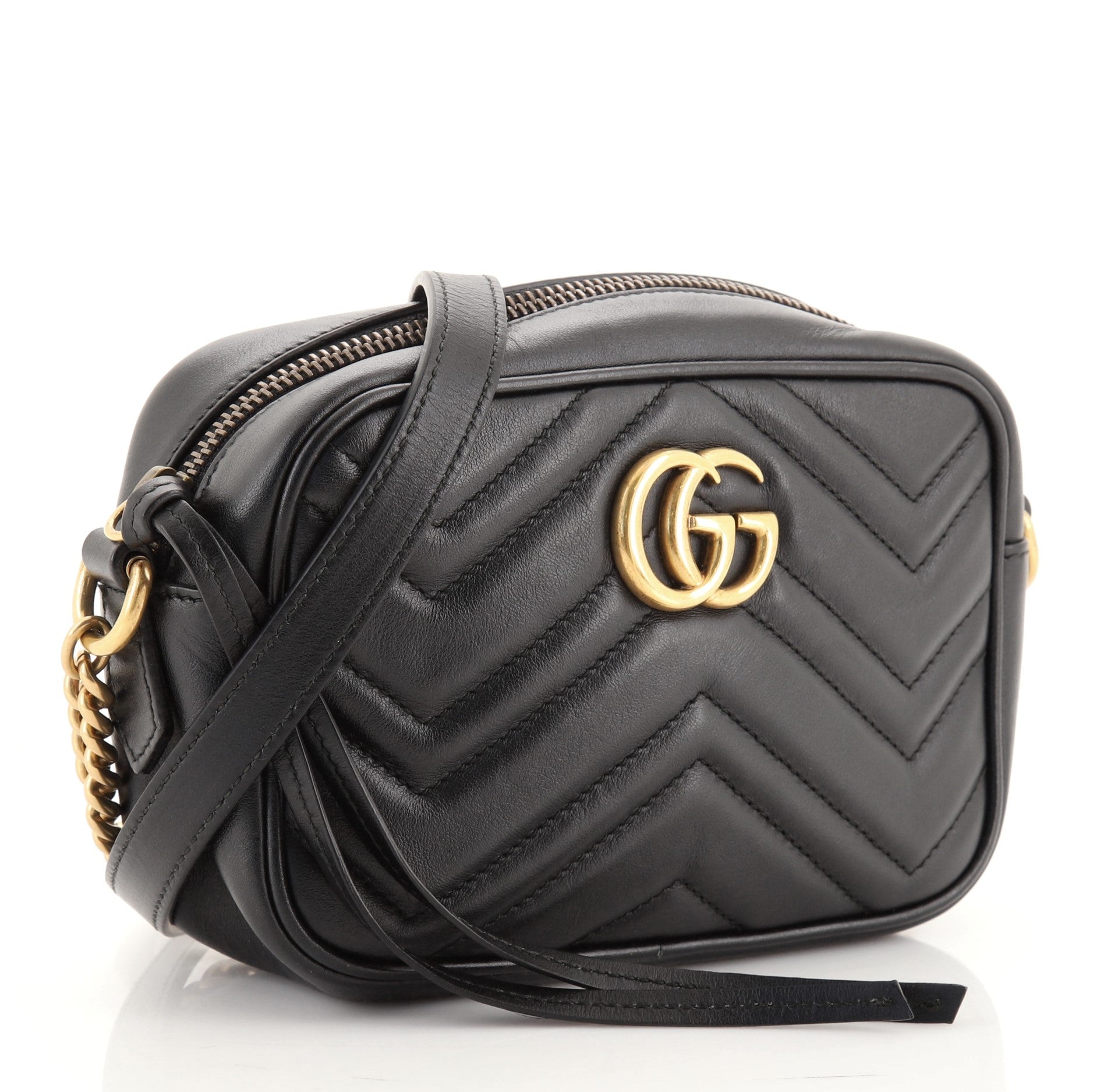 GG Marmont Shoulder Bag Matelasse Leather Mini