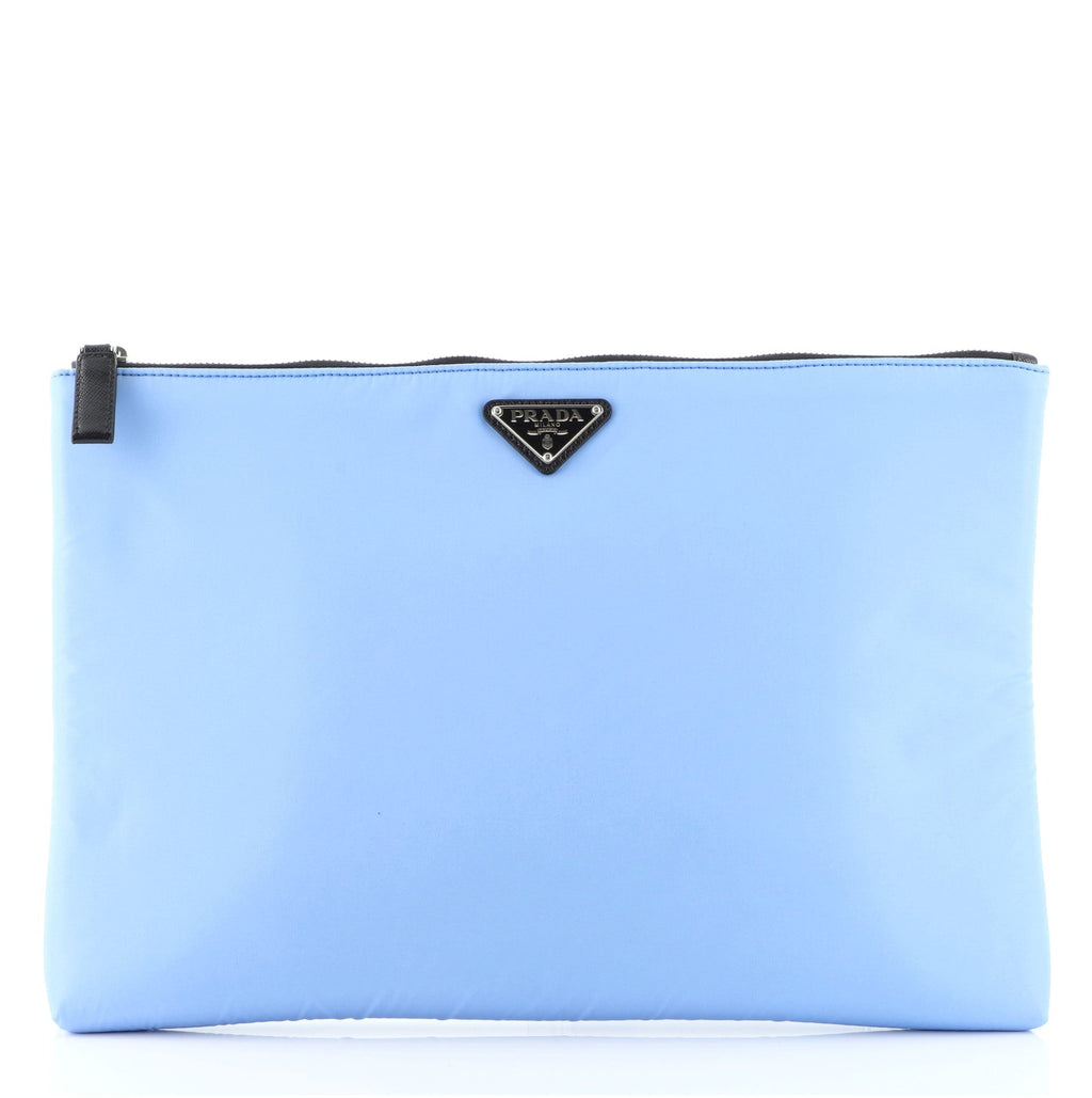 Fluo Chain Clutch Tessuto Large