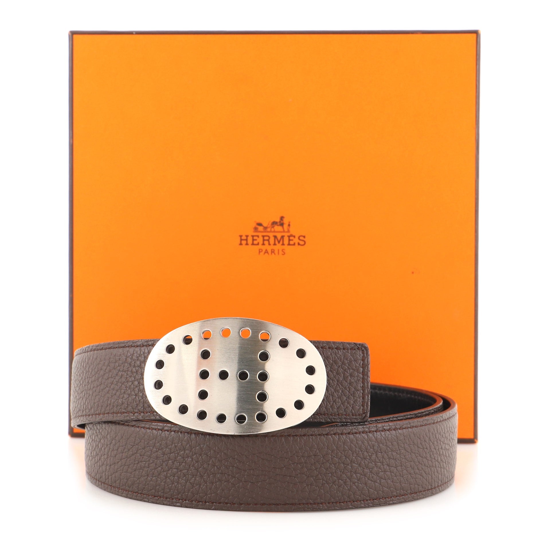 Mirage Reversible Belt Leather Medium 85