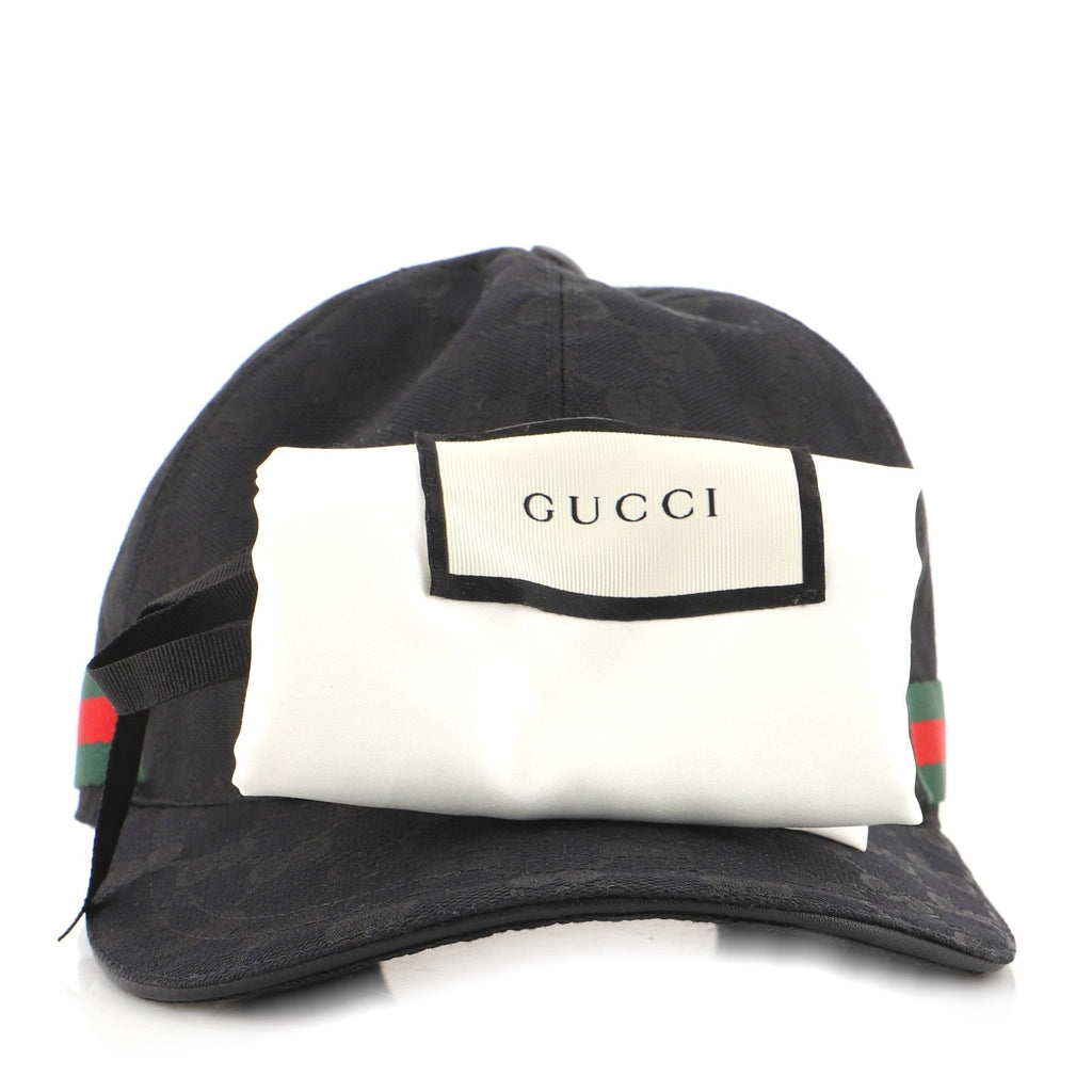 Web Baseball Cap GG Canvas Medium