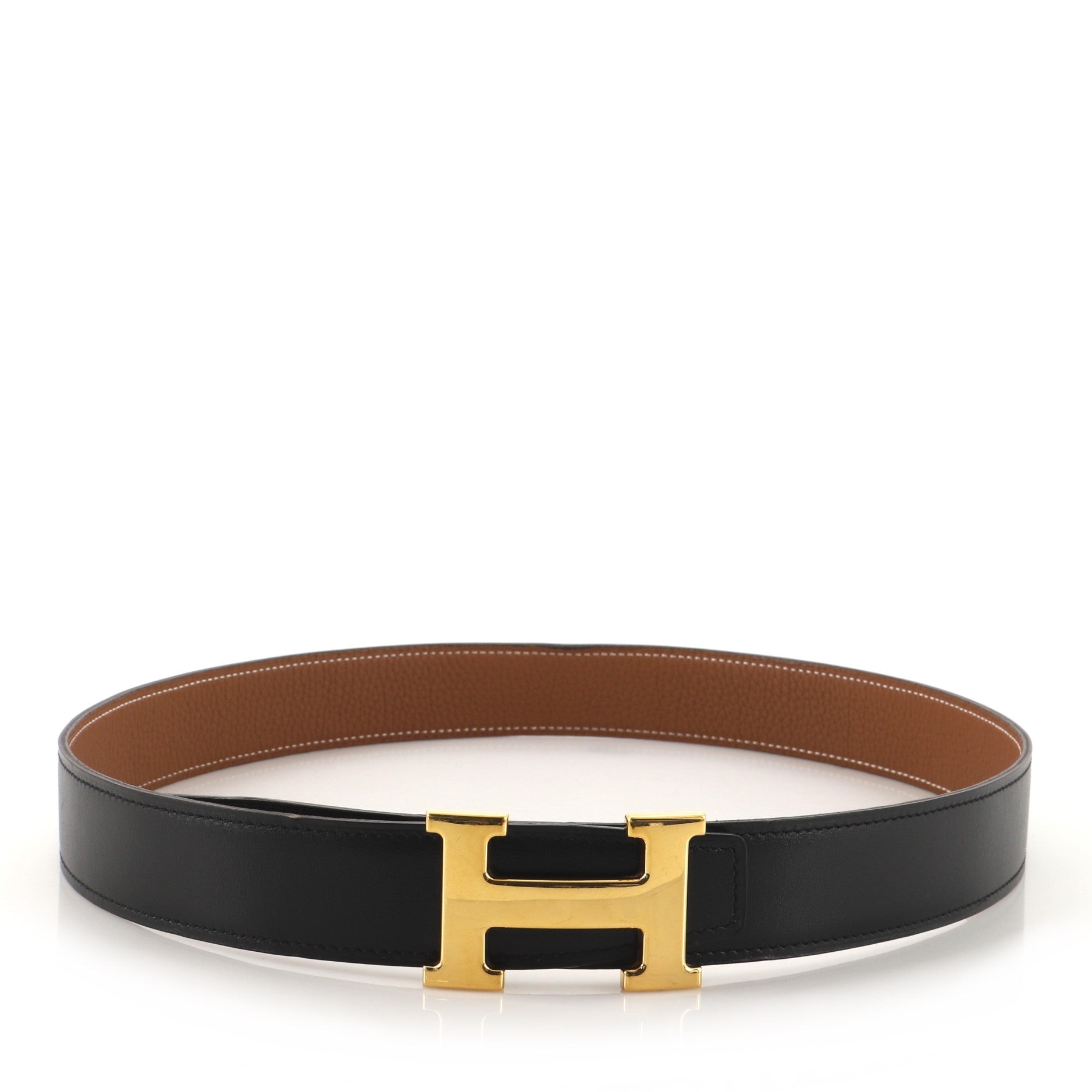 Constance Reversible Belt Leather Medium 80