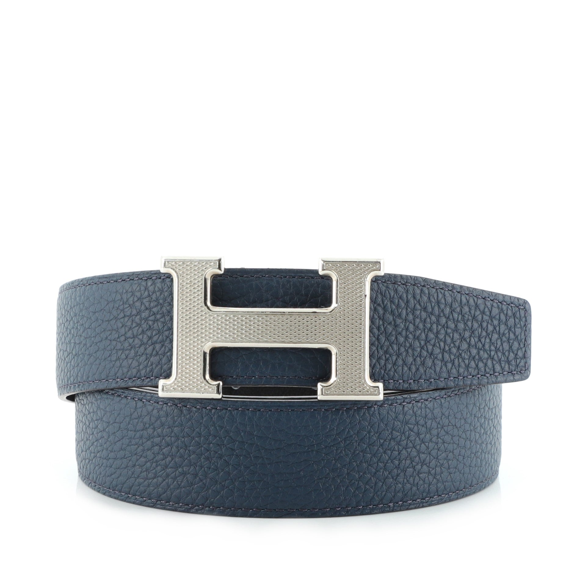 Constance Reversible Belt Leather with Guilloche Medium 90