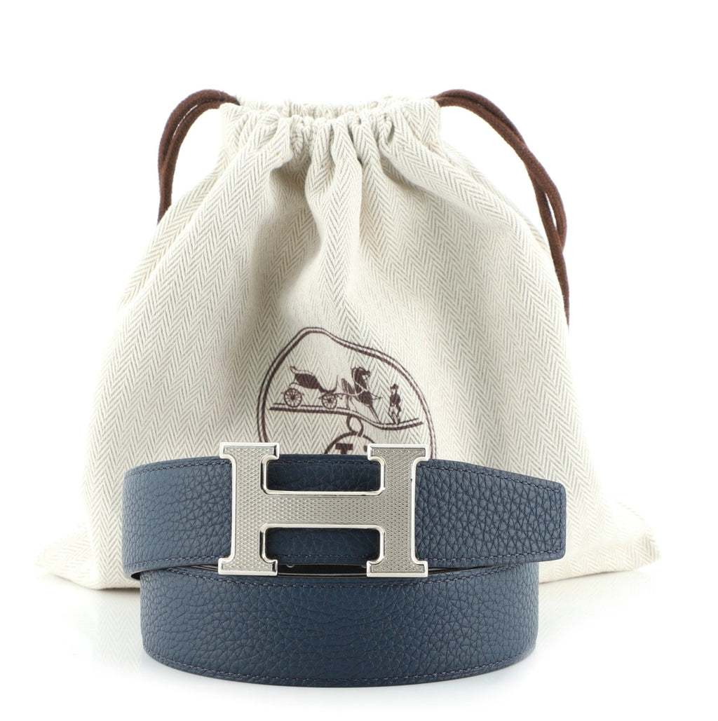 Constance Reversible Belt Leather with Guilloche Medium 90
