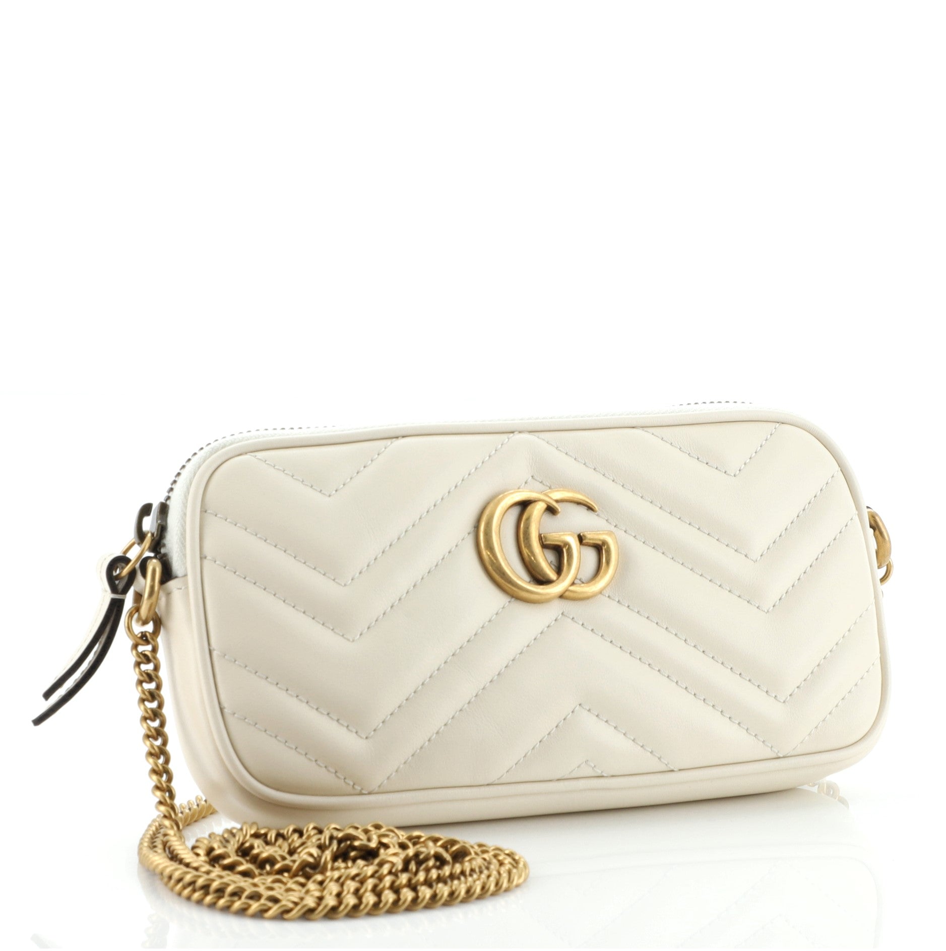 GG Marmont Chain Crossbody Bag Matelasse Leather Mini