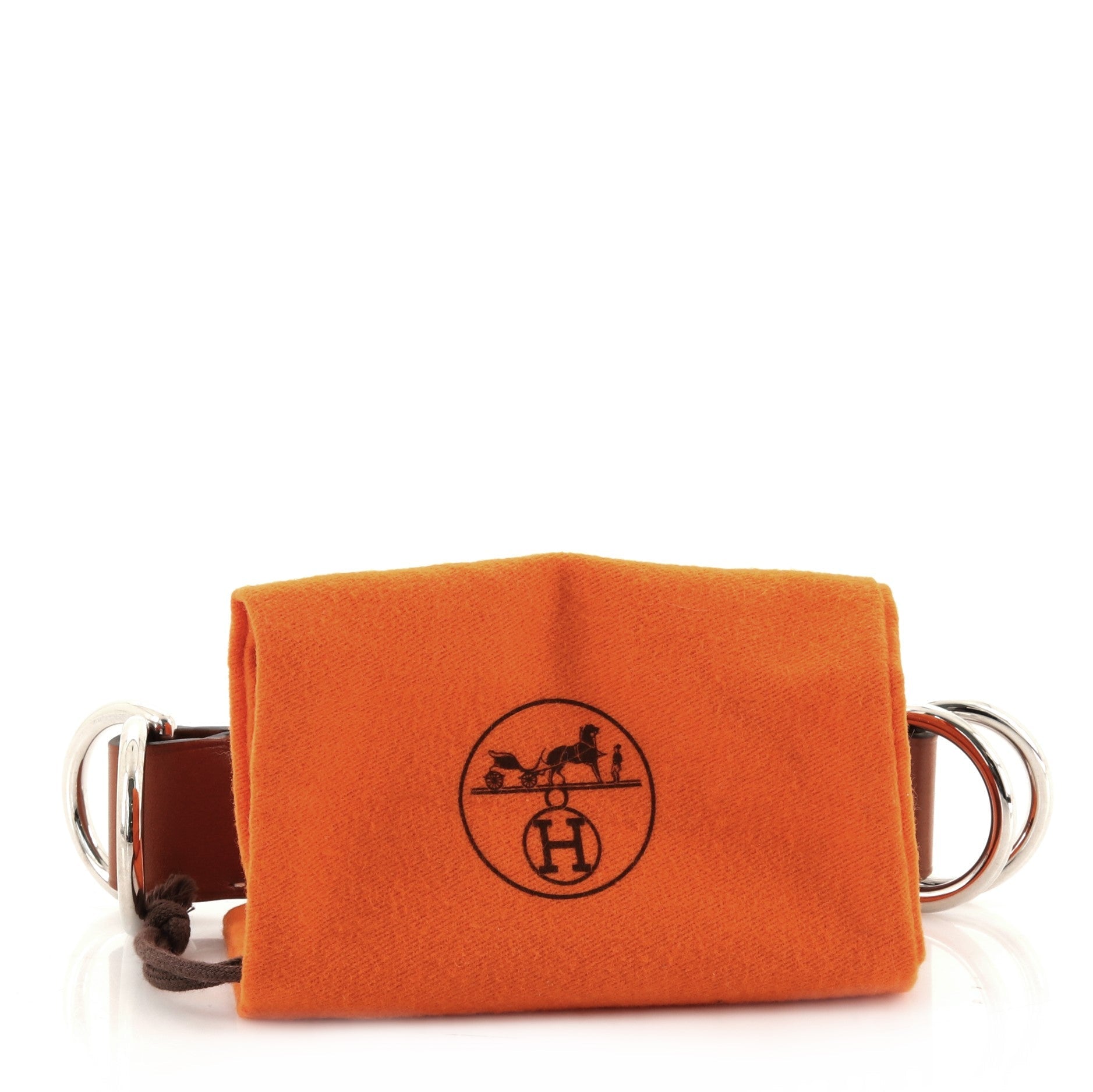 Romance Scarf Ring Leather 20