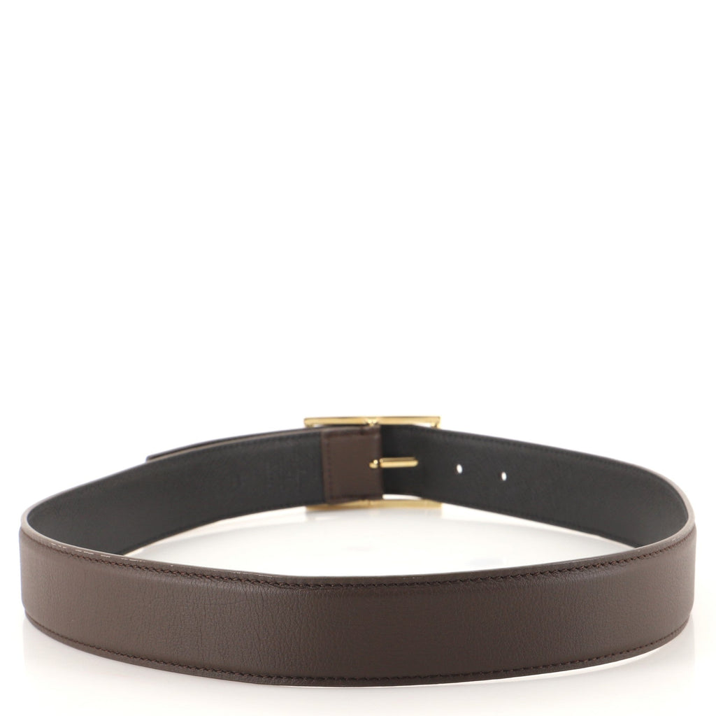 LV Catch Reversible Belt Leather Medium 85